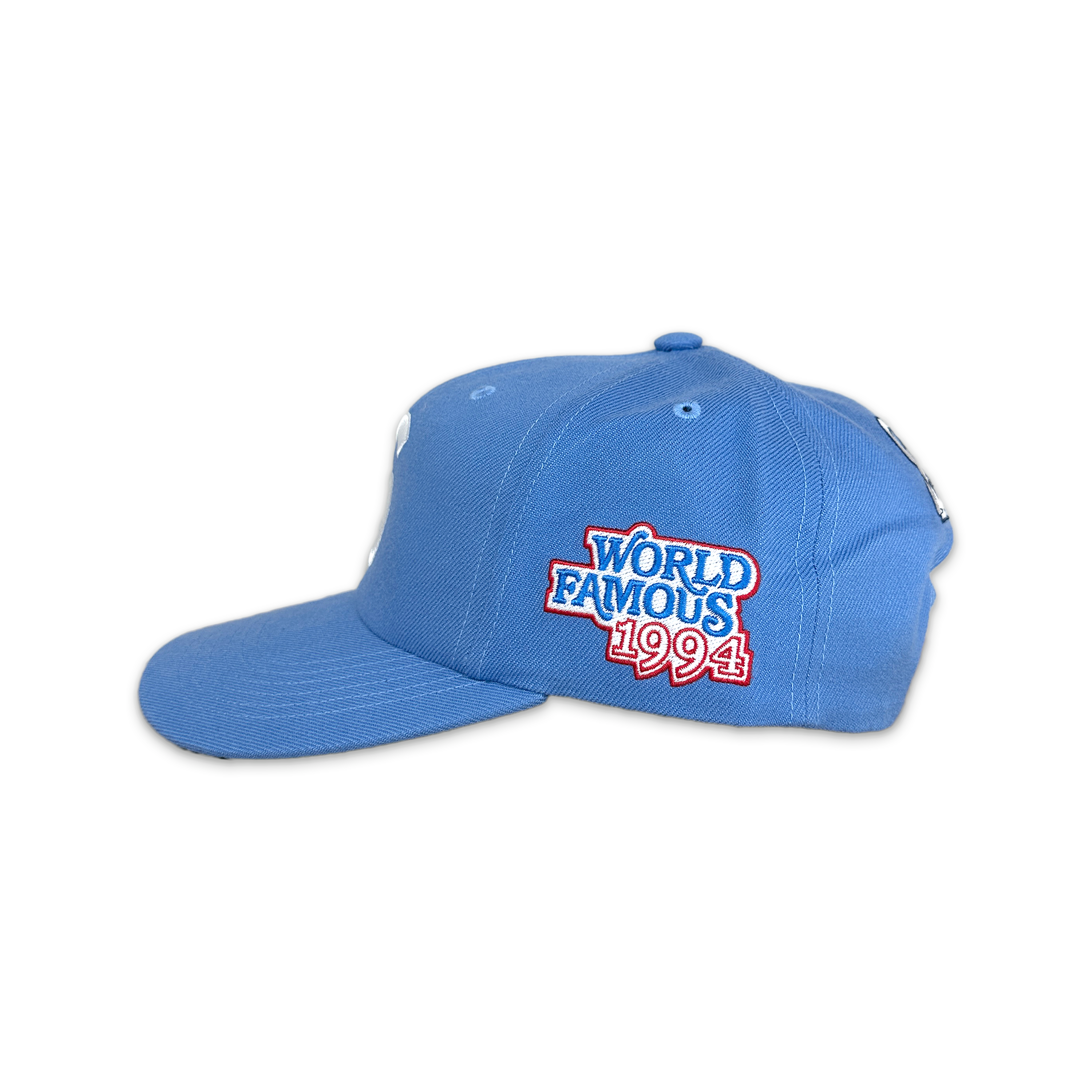 Supreme, World Famous S Logo 6-Panel "Blue"