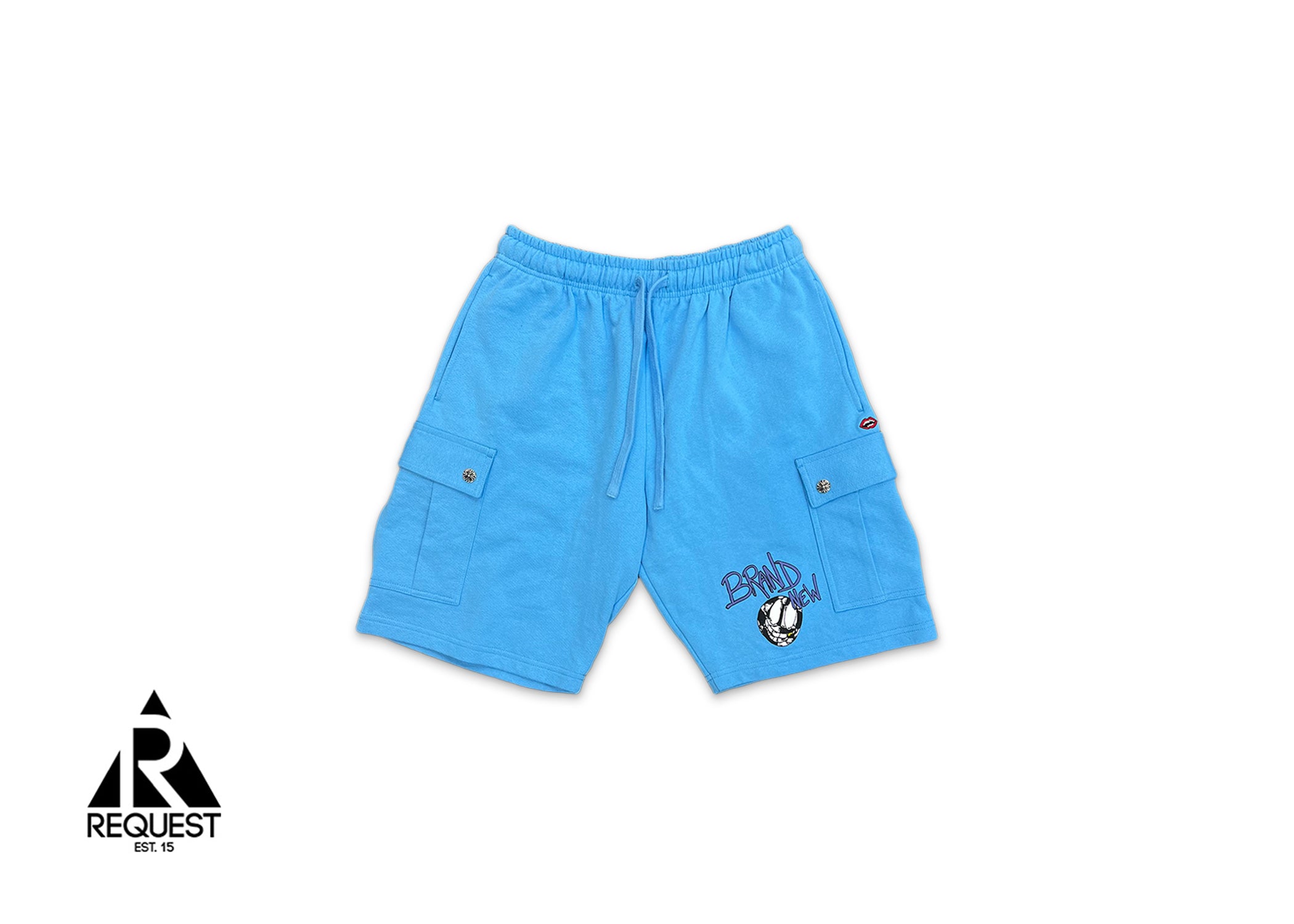 Chrome Hearts Matty Boy Brain New Shorts "Blue"