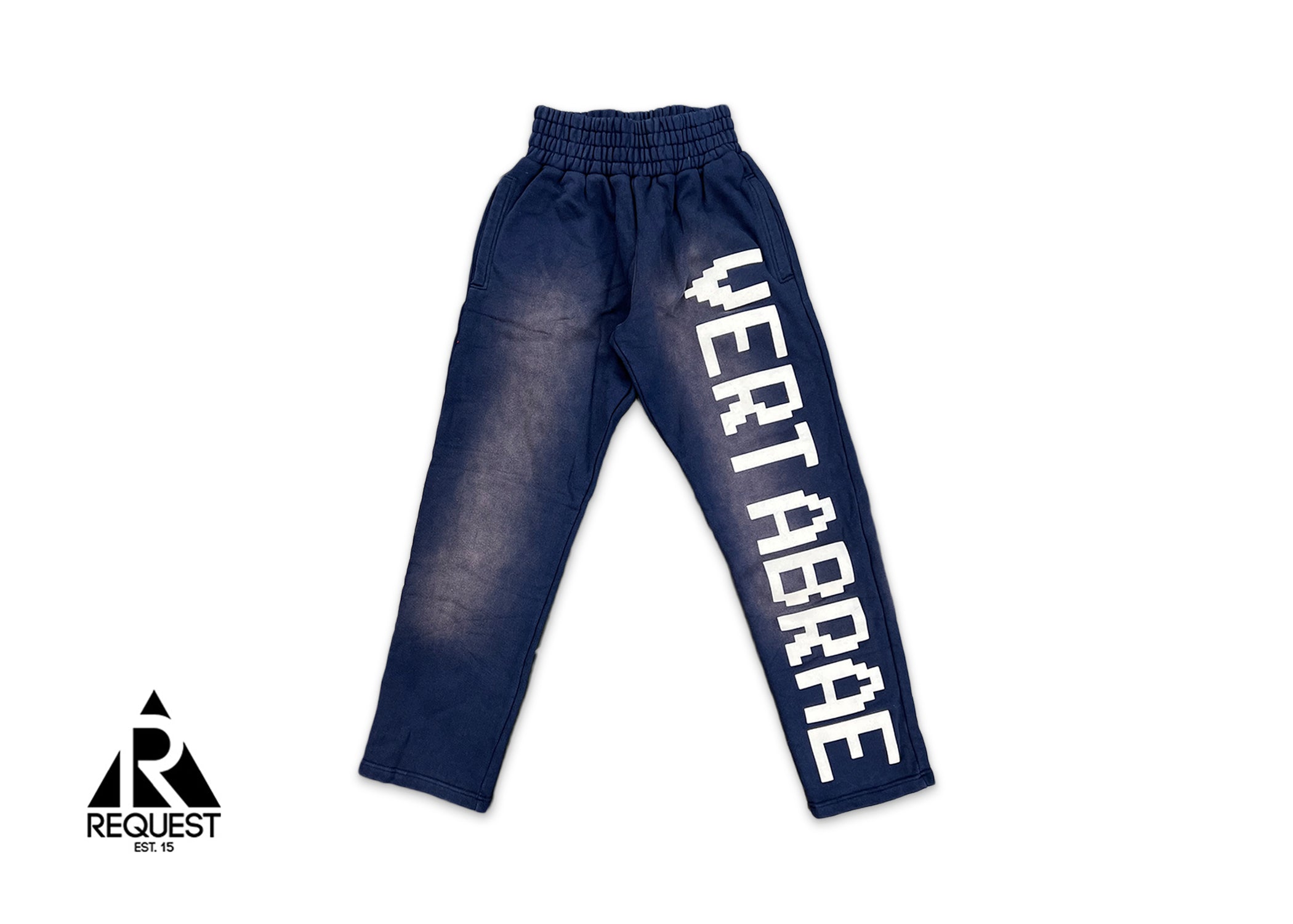 Vertabrae Sweatpants "Washed Navy/White"