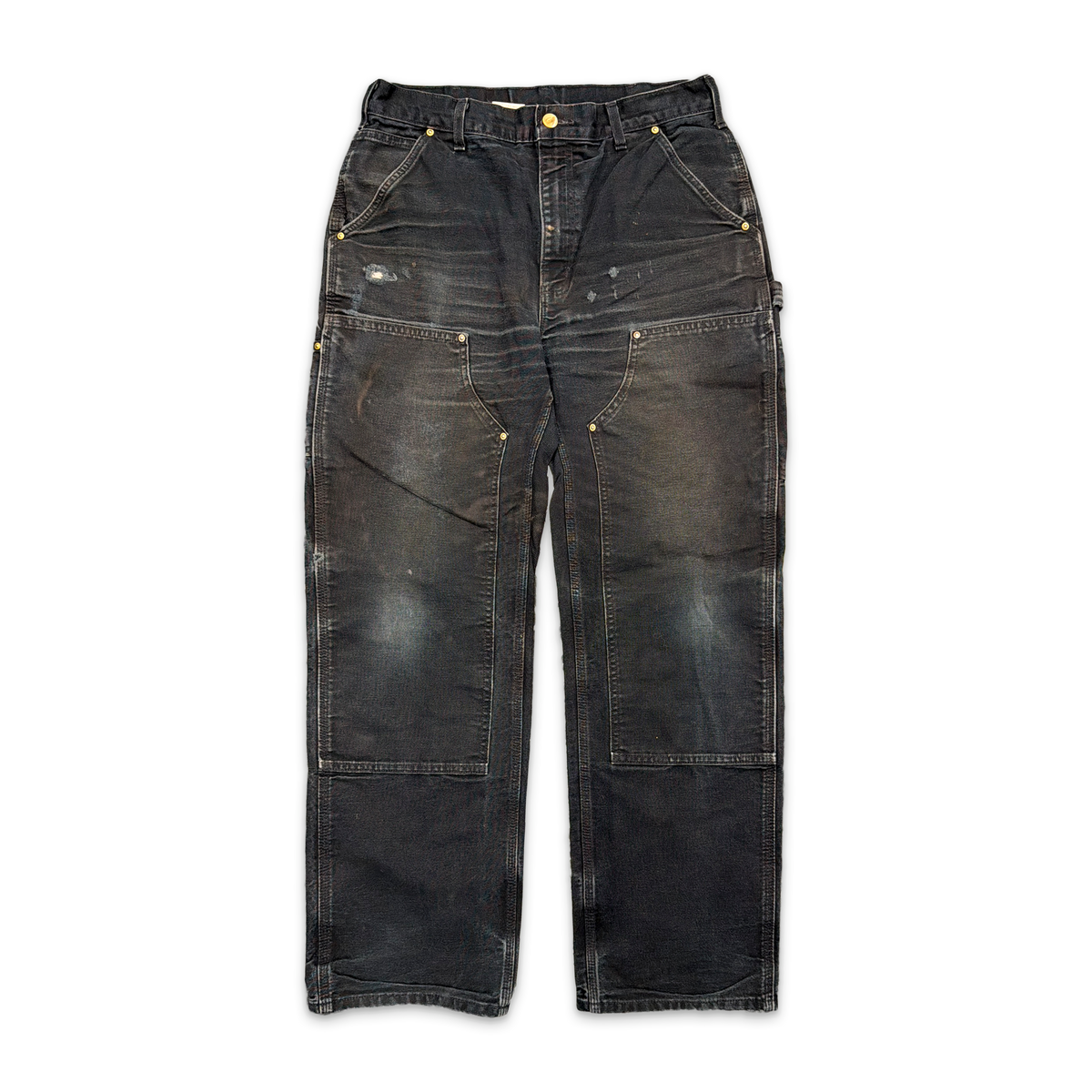 Vintage, Carhartt Double Knee Carpenter "Faded Black"