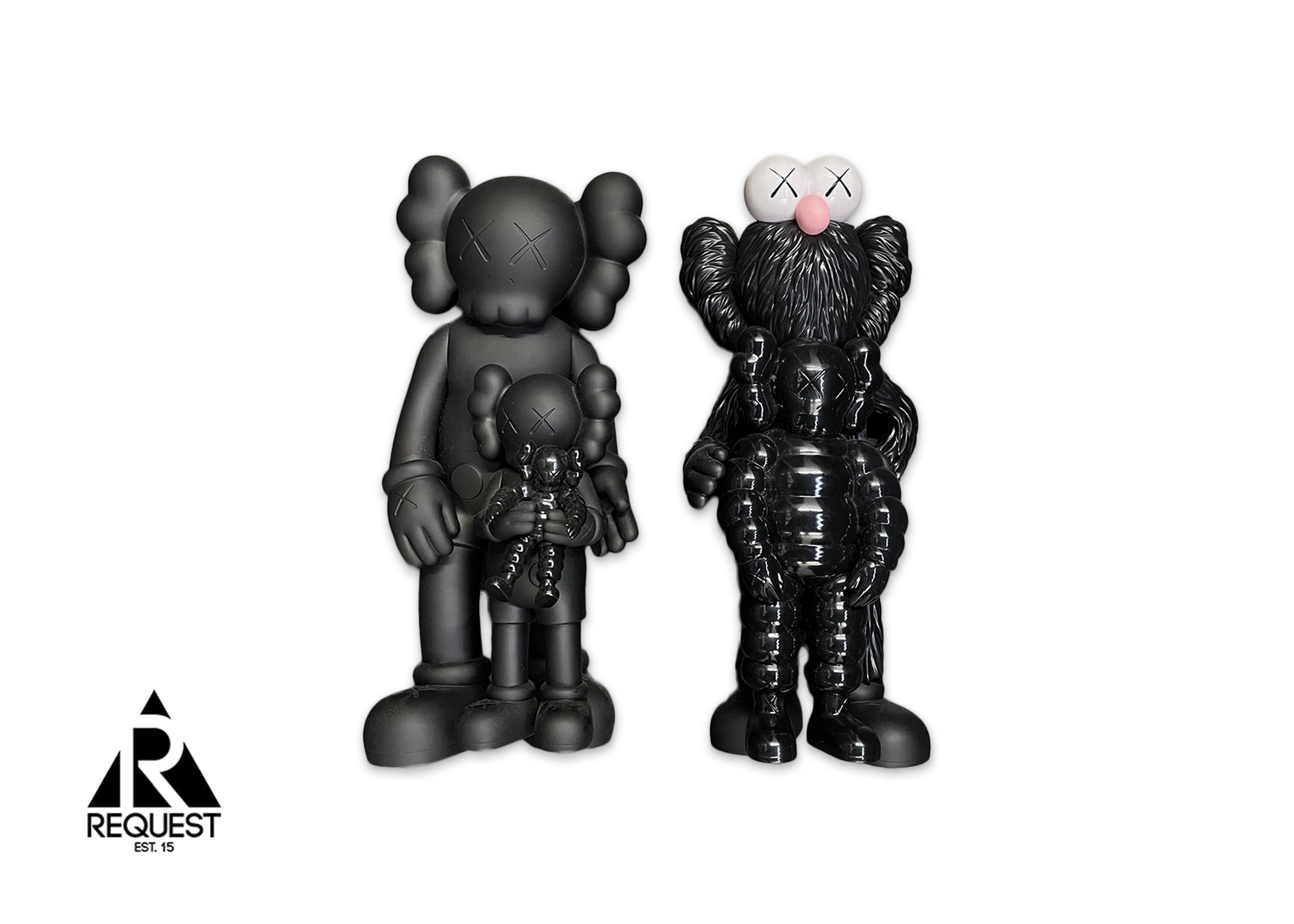 Request, KAWS Family Vinyl Figures “Black”