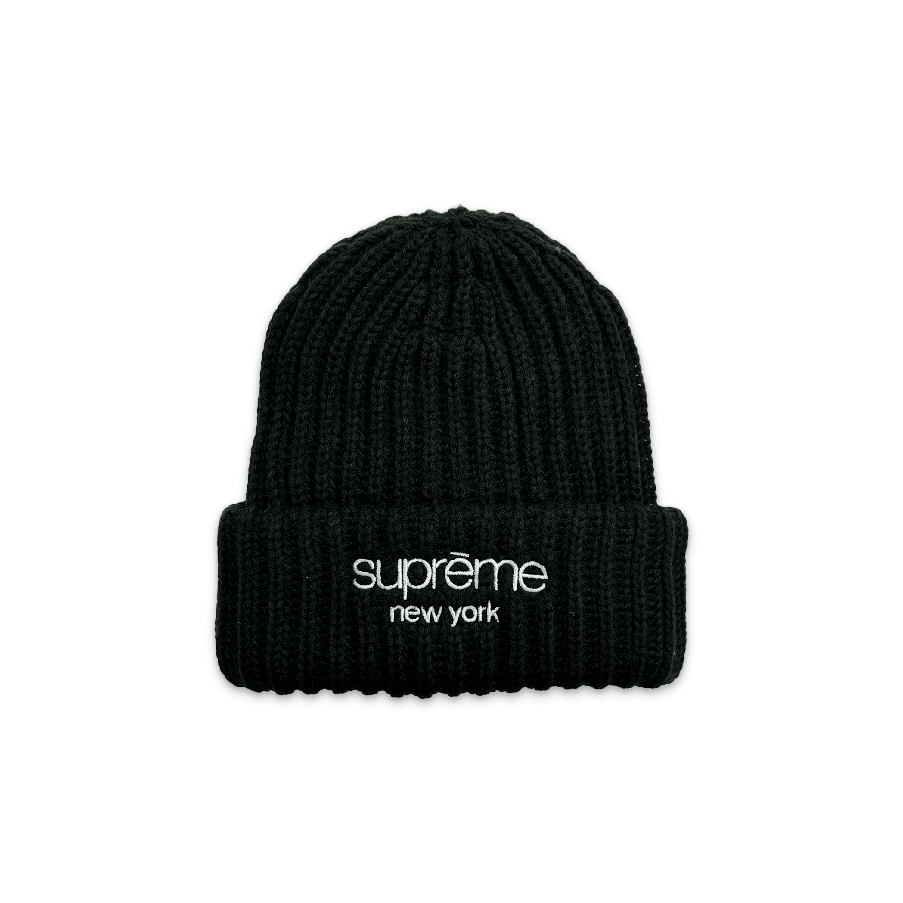Chunky Classic Logo Beanie FW25 "Black"