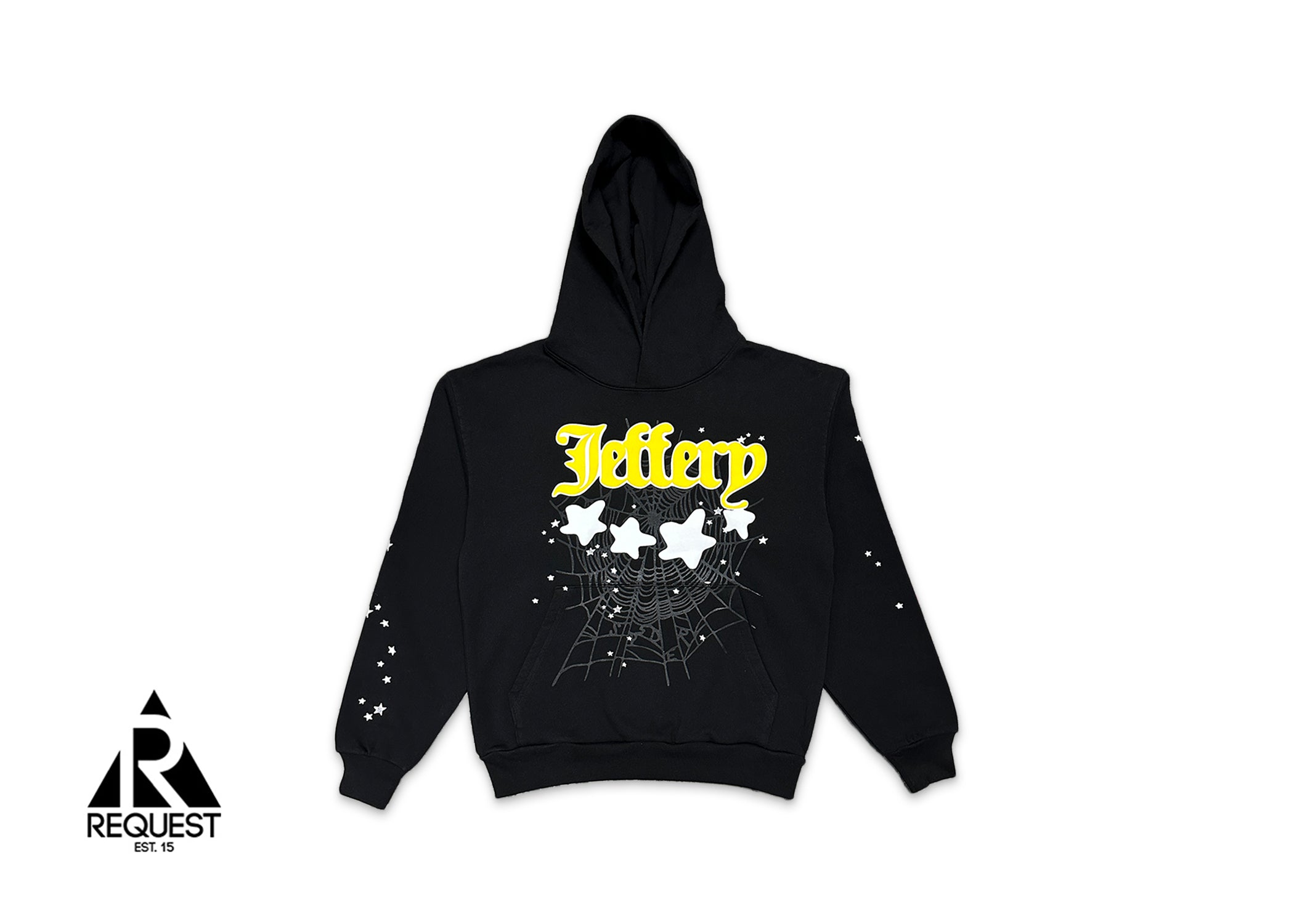 Sp5der, Jeffery Hoodie "Black"