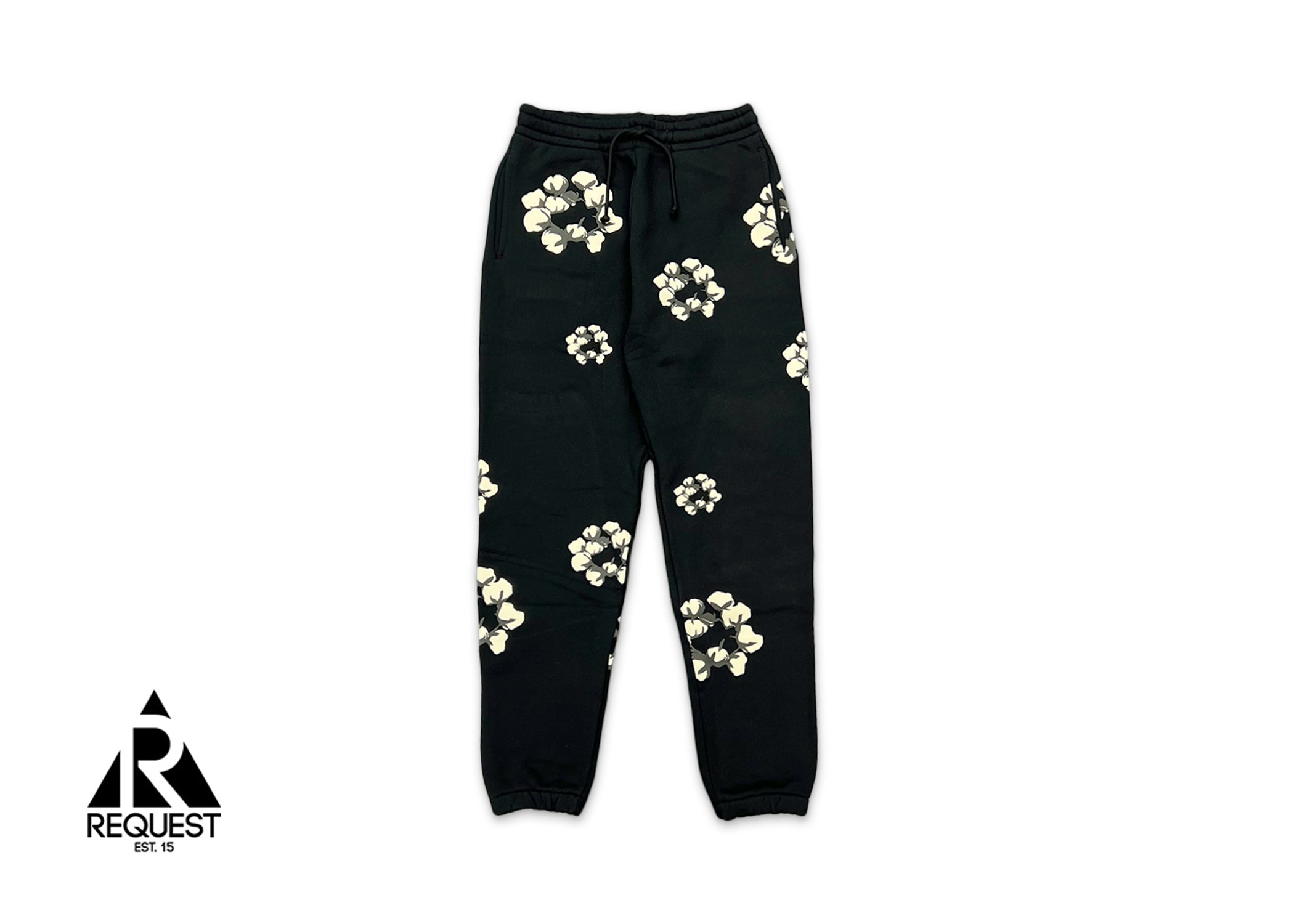 Denim Tears, x CPFM Cactus Tears Wreath Sweatpants "Black"