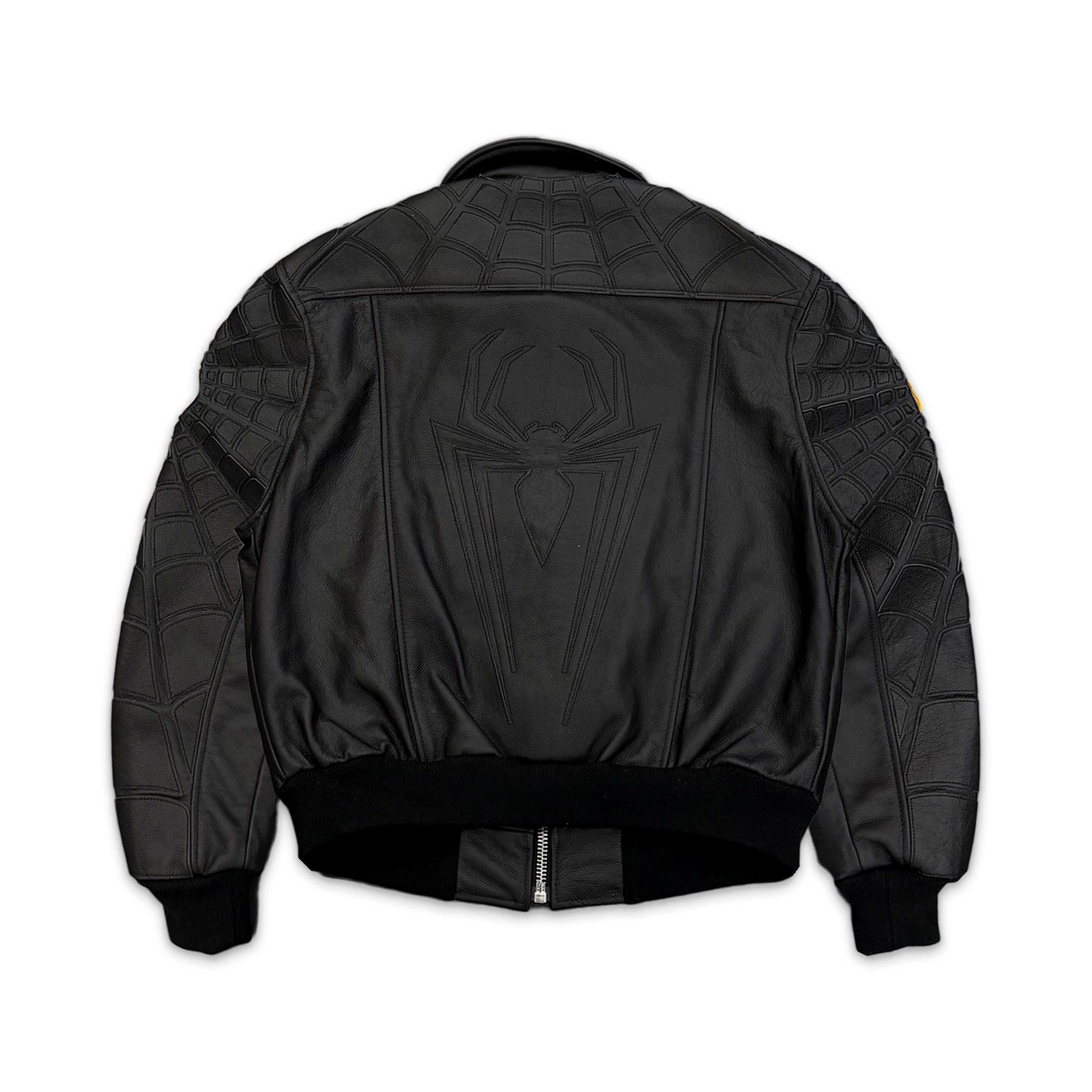 Vanson Leathers Spider-Man Jacket "Black" (SS26)