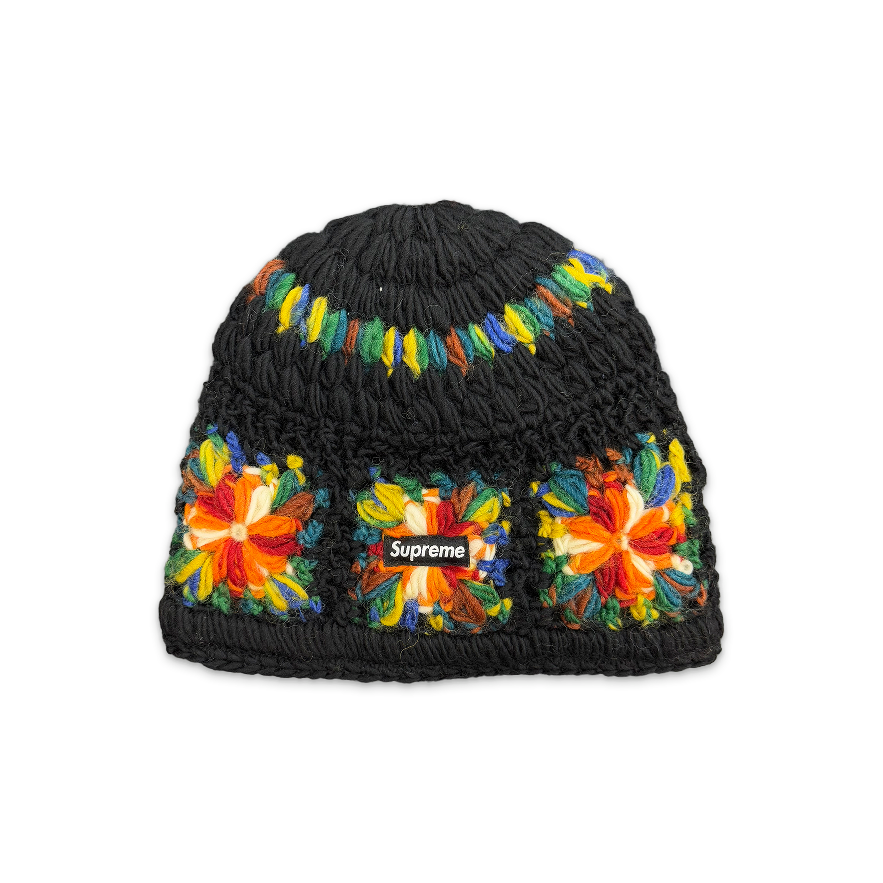 Supreme, Crochet Beanie SS25 "Black"