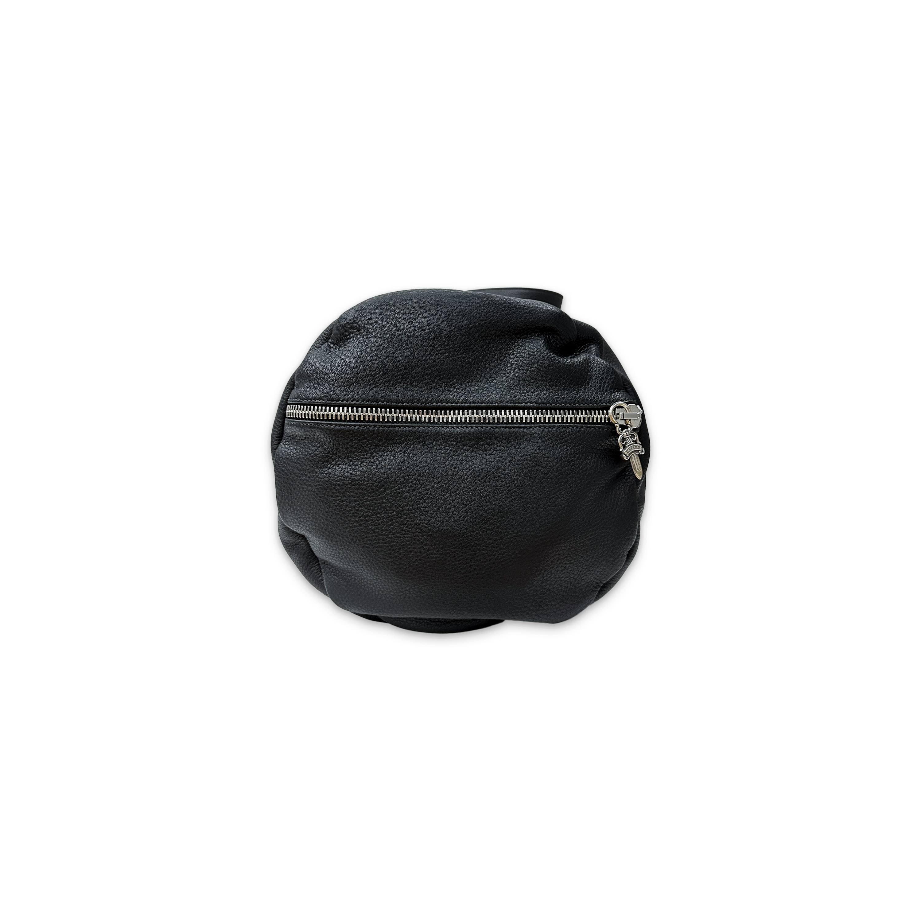 Le Fleur Leather Duffle Bag "Black"