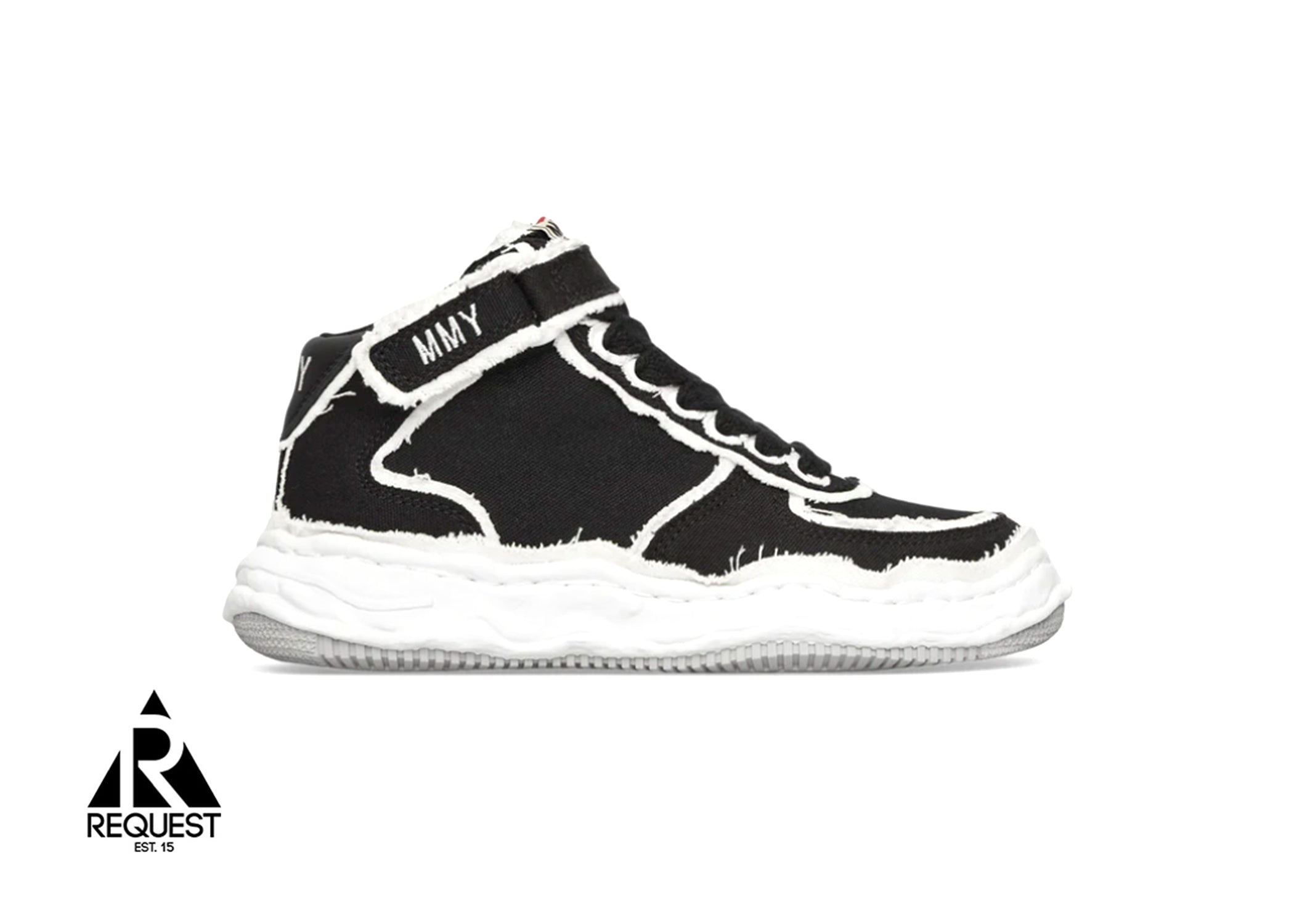 Mihara Yasuhiro Wayne Canvas High "Black White"