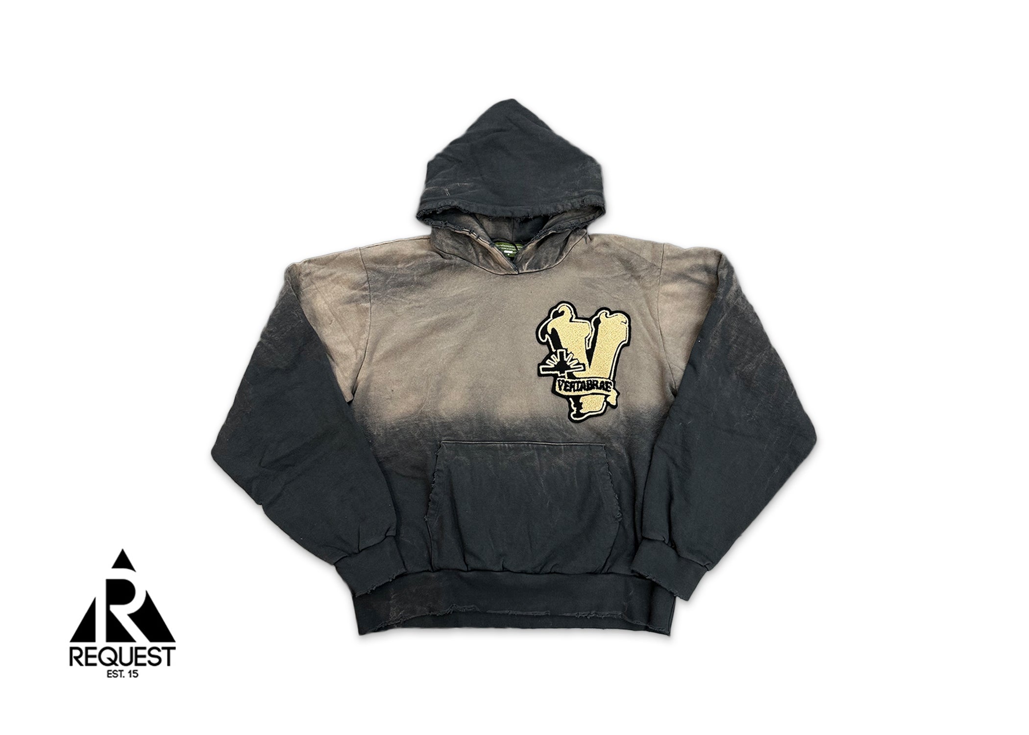 Vertabrae, Logo Hoodie "Washed Black"