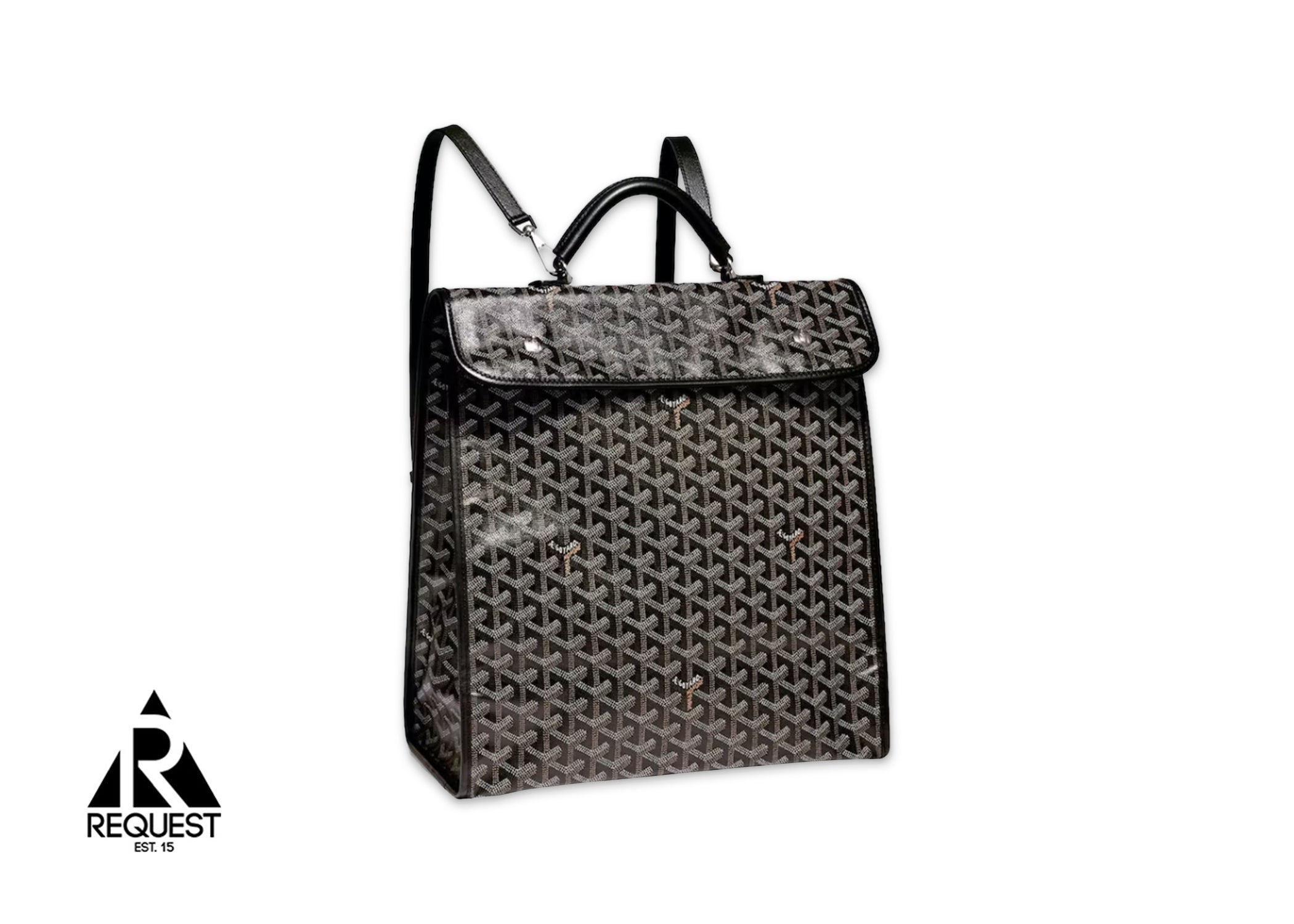 Goyard Saint Leger Backpack "Black/Black"