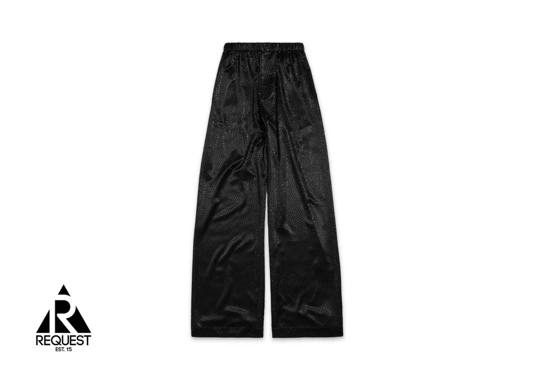 Balenciaga Rhinestone Baggy Sweatpants "Black"