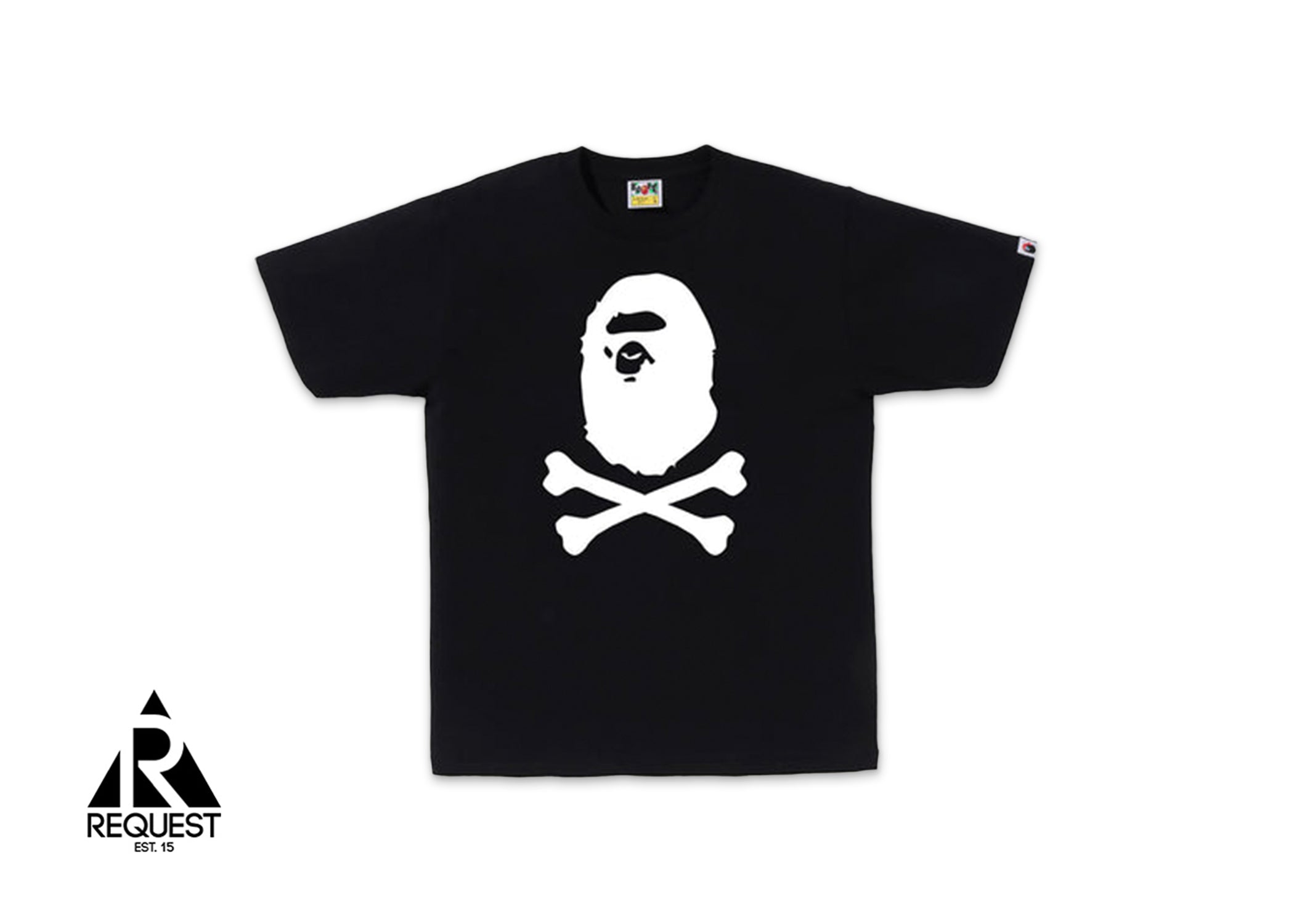 A Bathing Ape BAPE Crossbone Tee "Black"