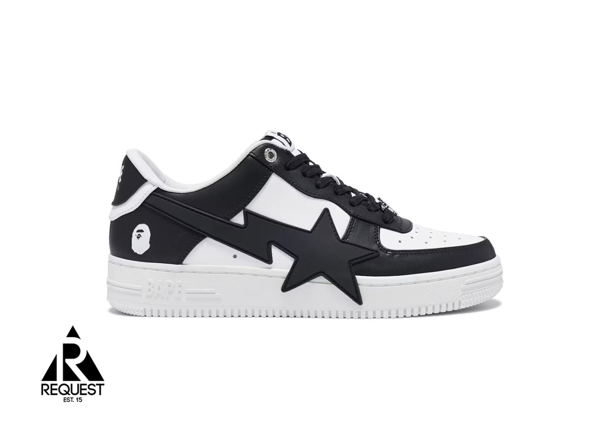A Bathing Ape Bapesta OS "Black"