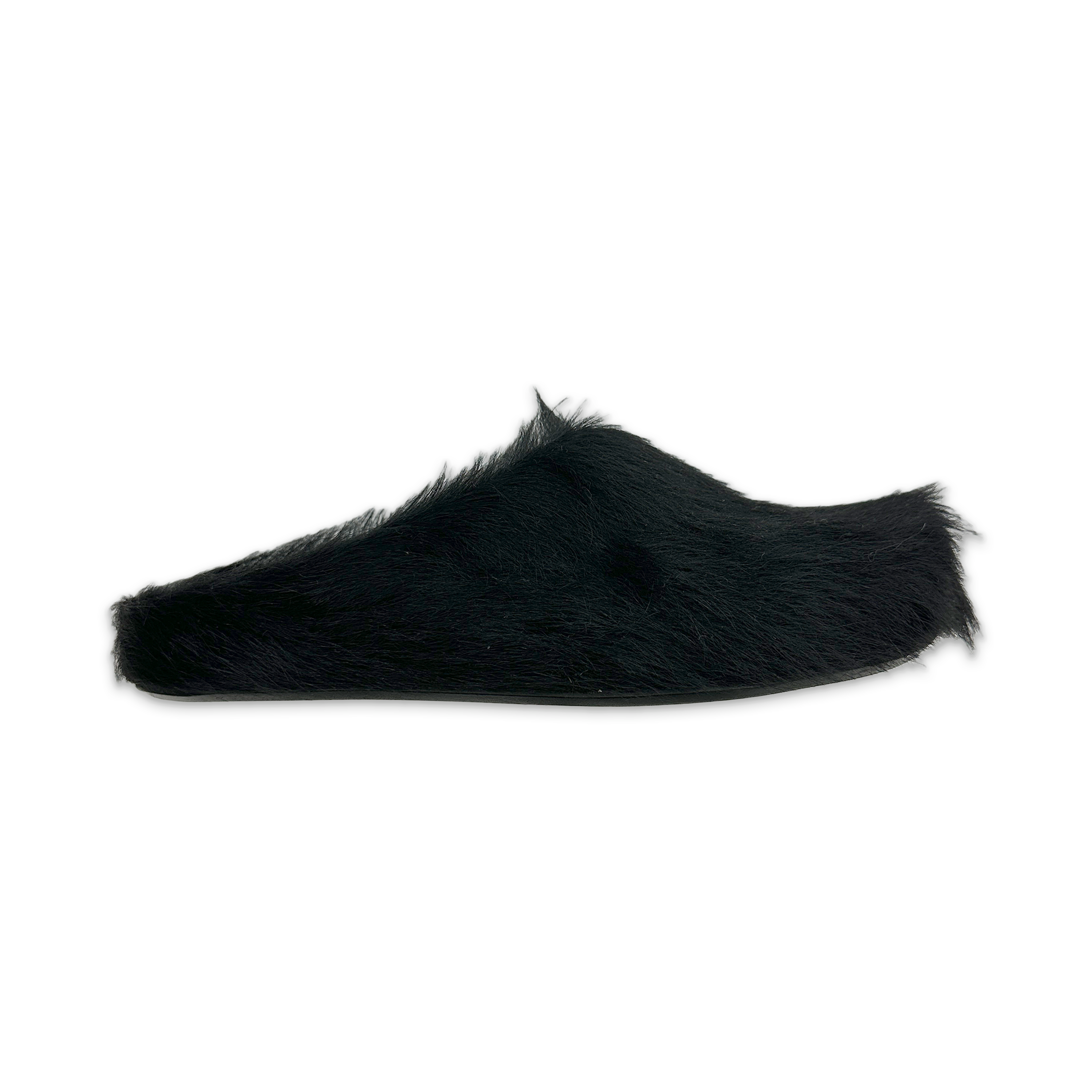 Marni, Fussbett Sabot Slippers "Black"