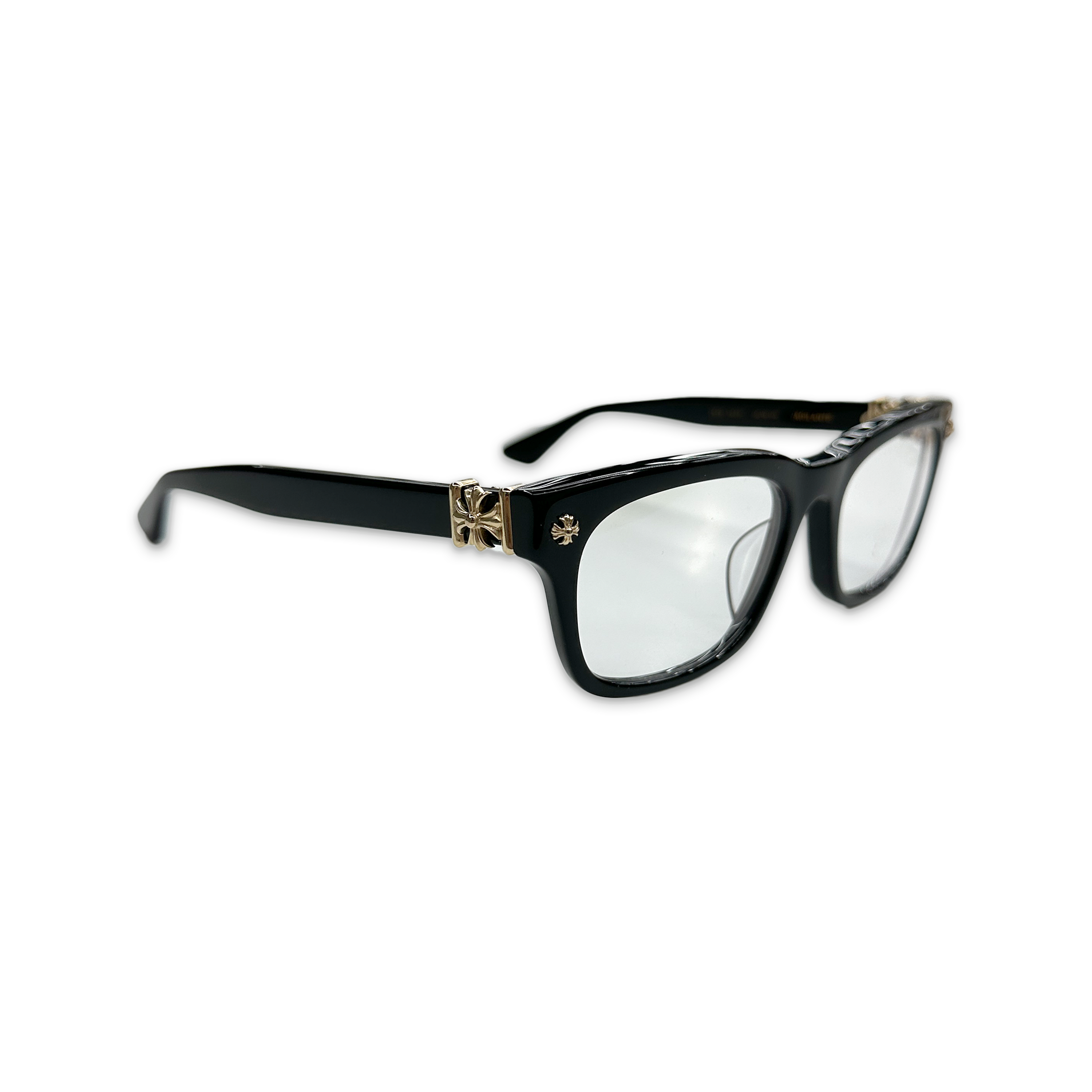Chrome Hearts, Vagilante Glasses "Black/Gold"