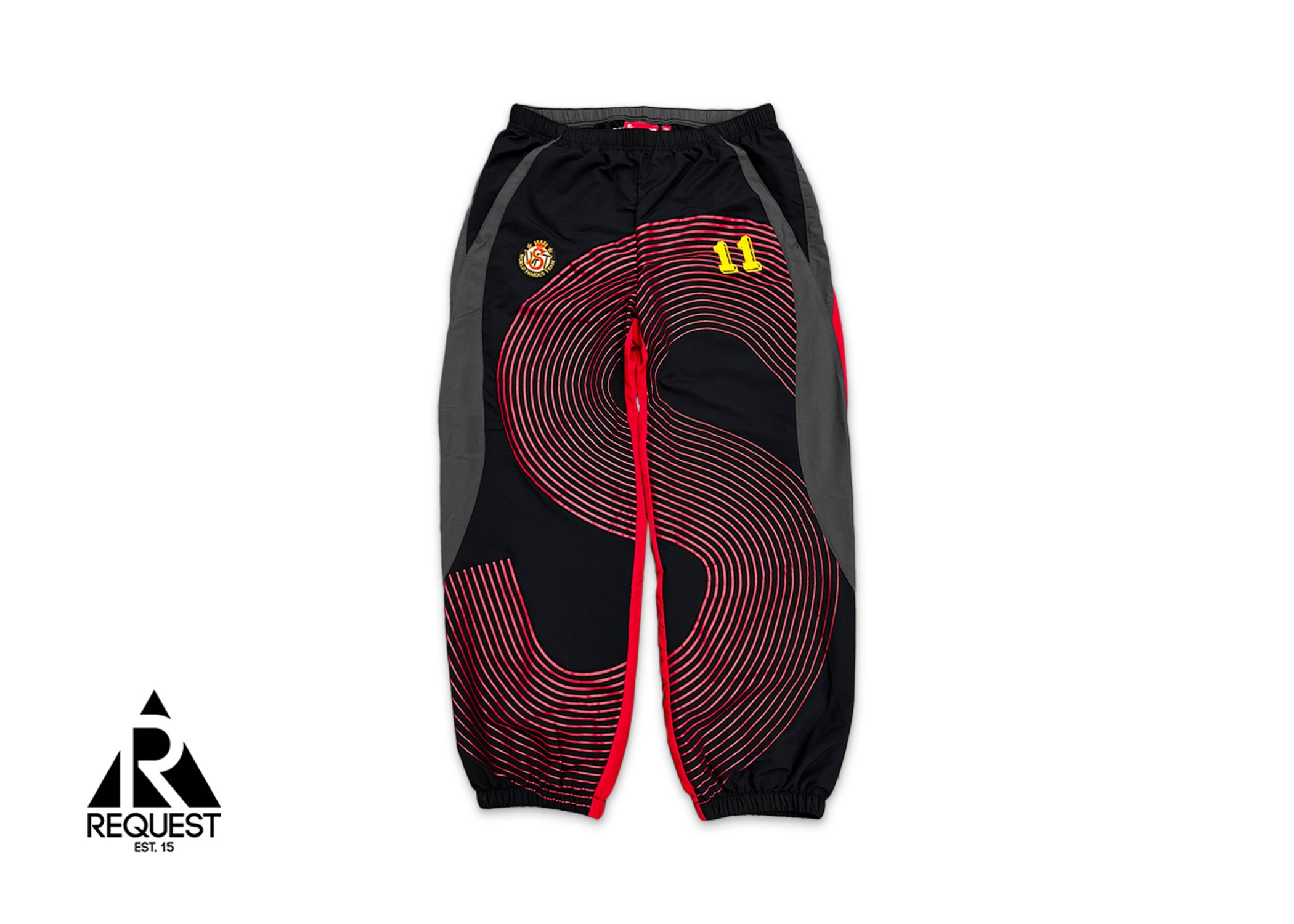 Supreme, S Logo Track Pants (FW24) "Black"