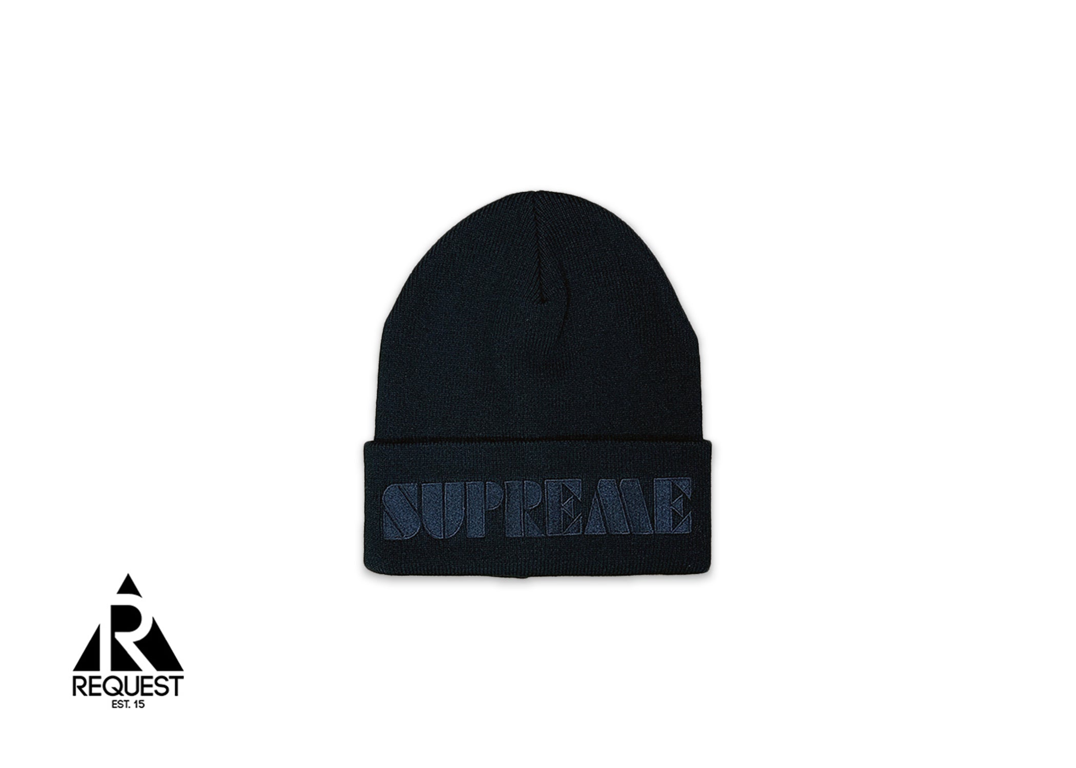 Supreme, Sports Stencil Beanie "Black"