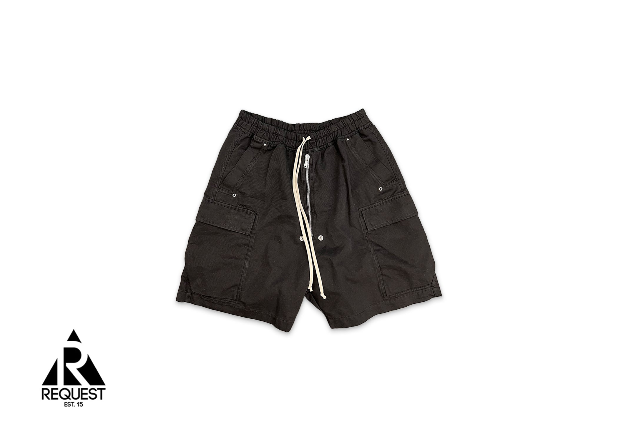 Rick Owens DRKSHDW, Cargo Bela Shorts "Black"