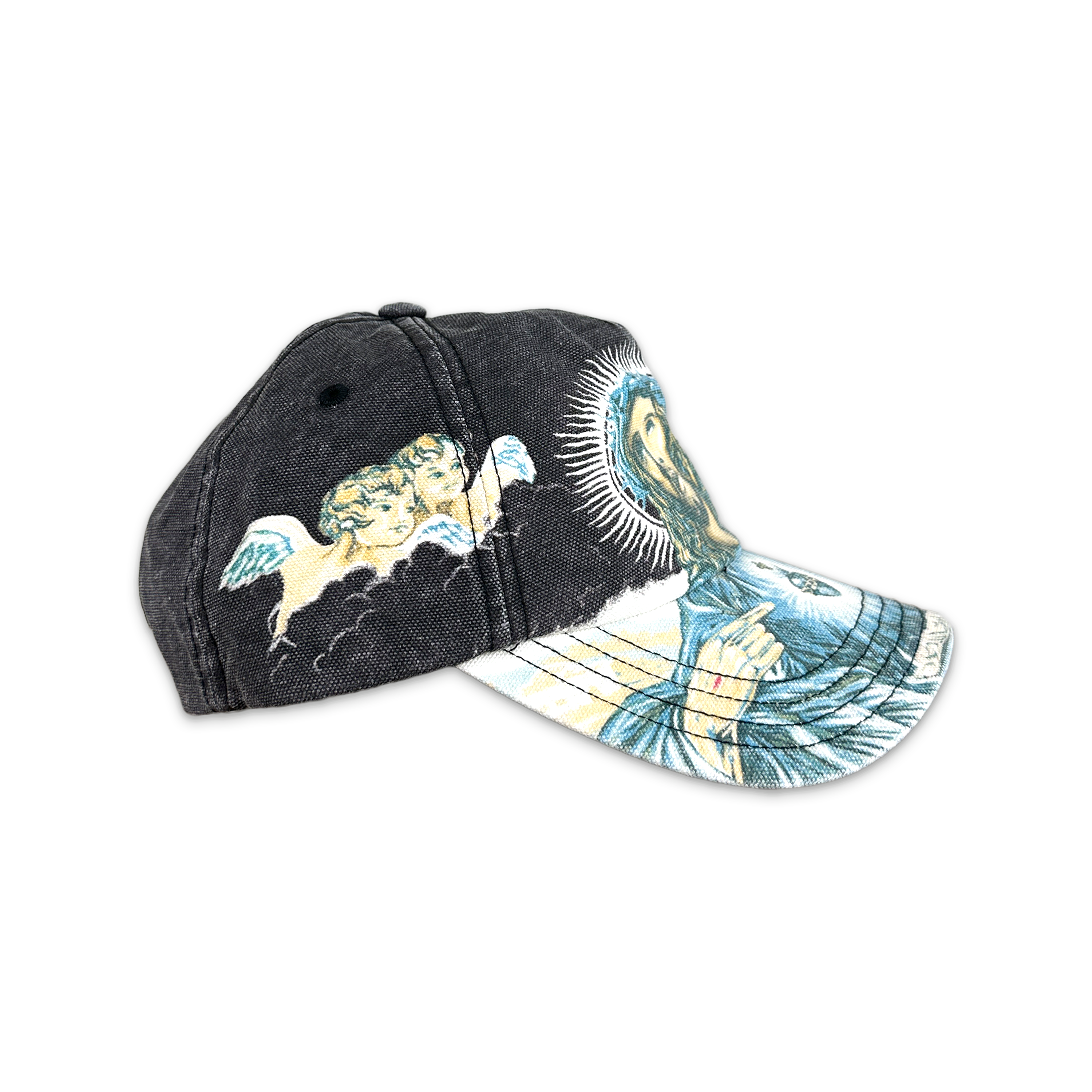 Jesus 5-Panel Hat FW25 "Black"