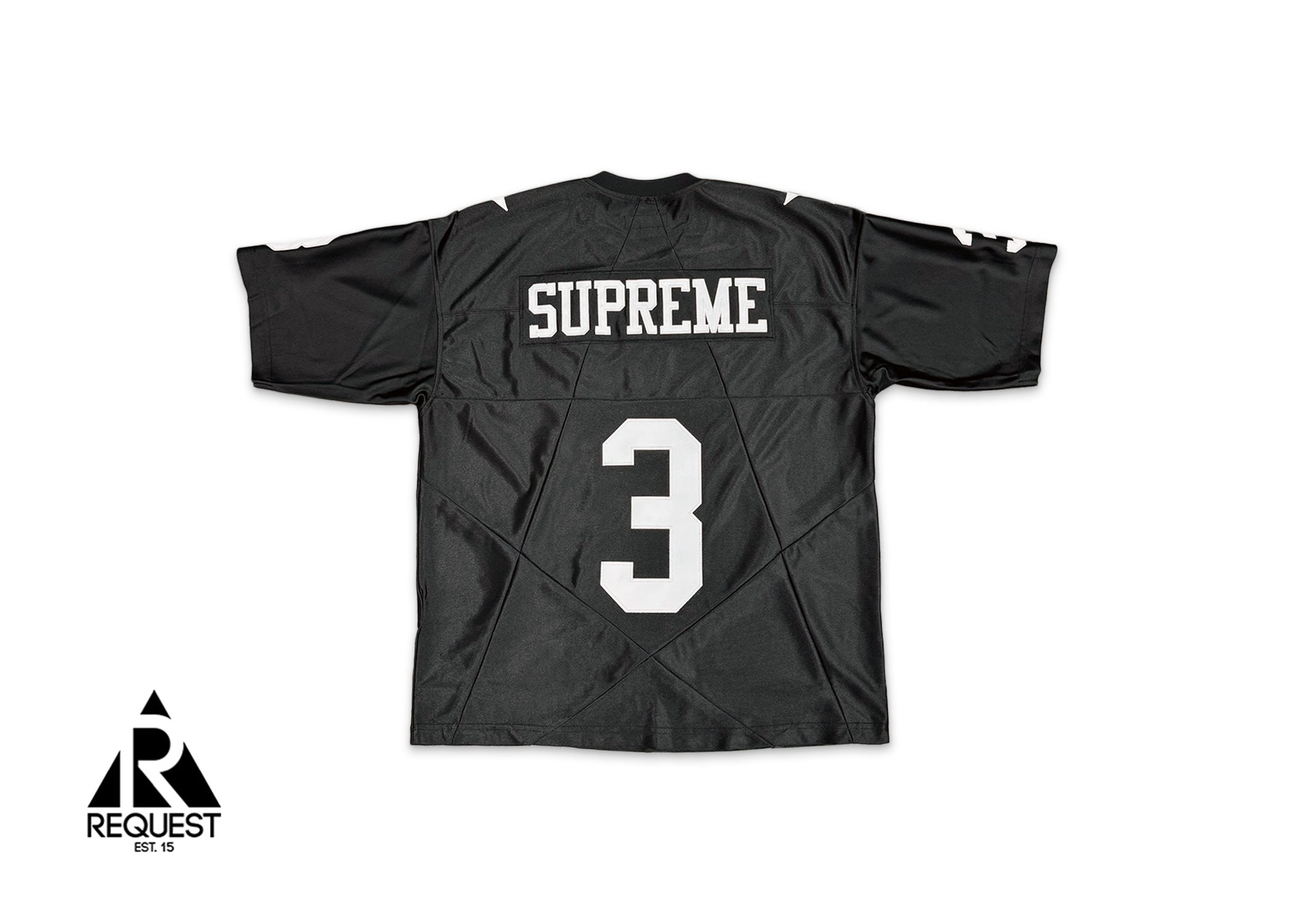 Supreme, Star Football Jersey "Black"