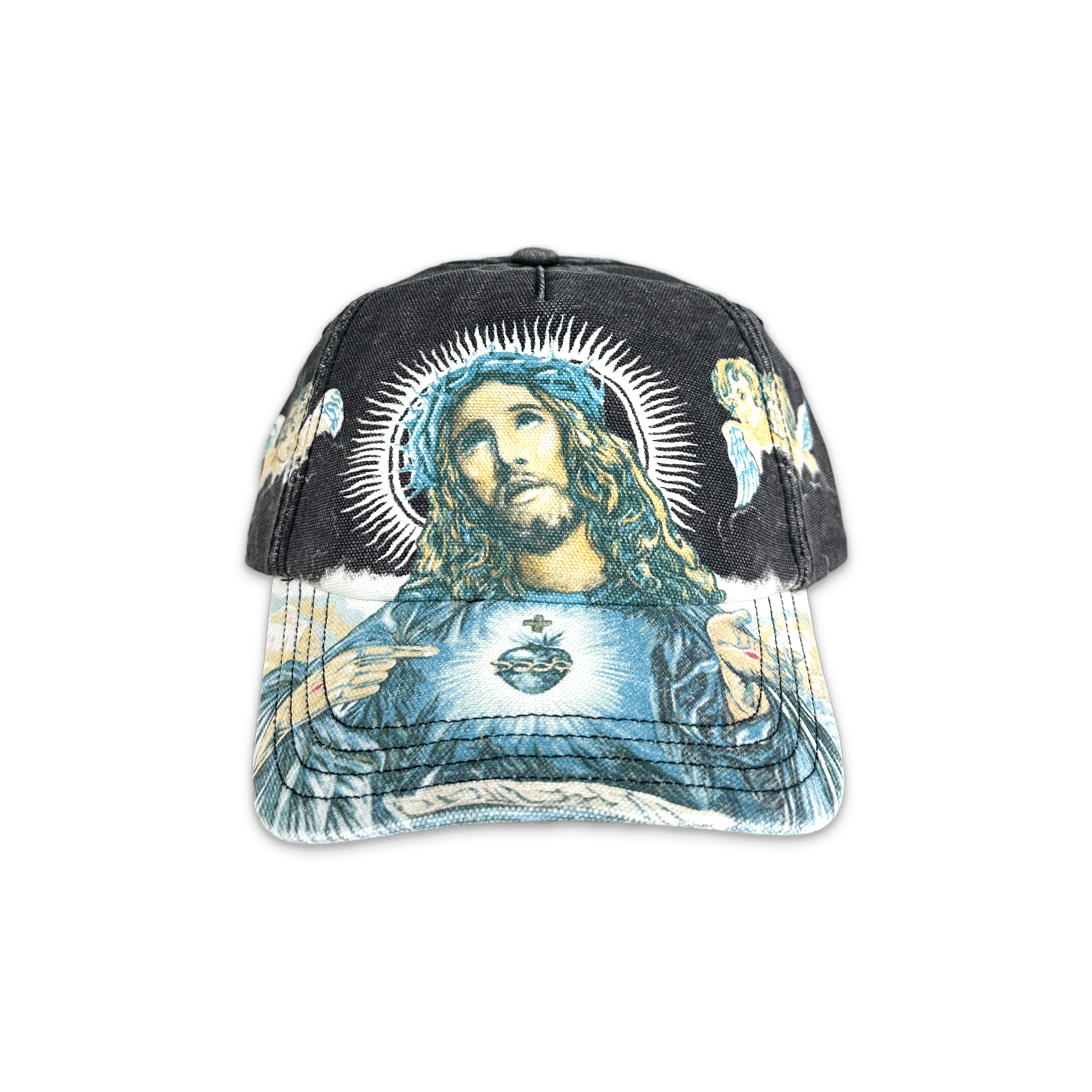 Jesus 5-Panel Hat FW25 "Black"