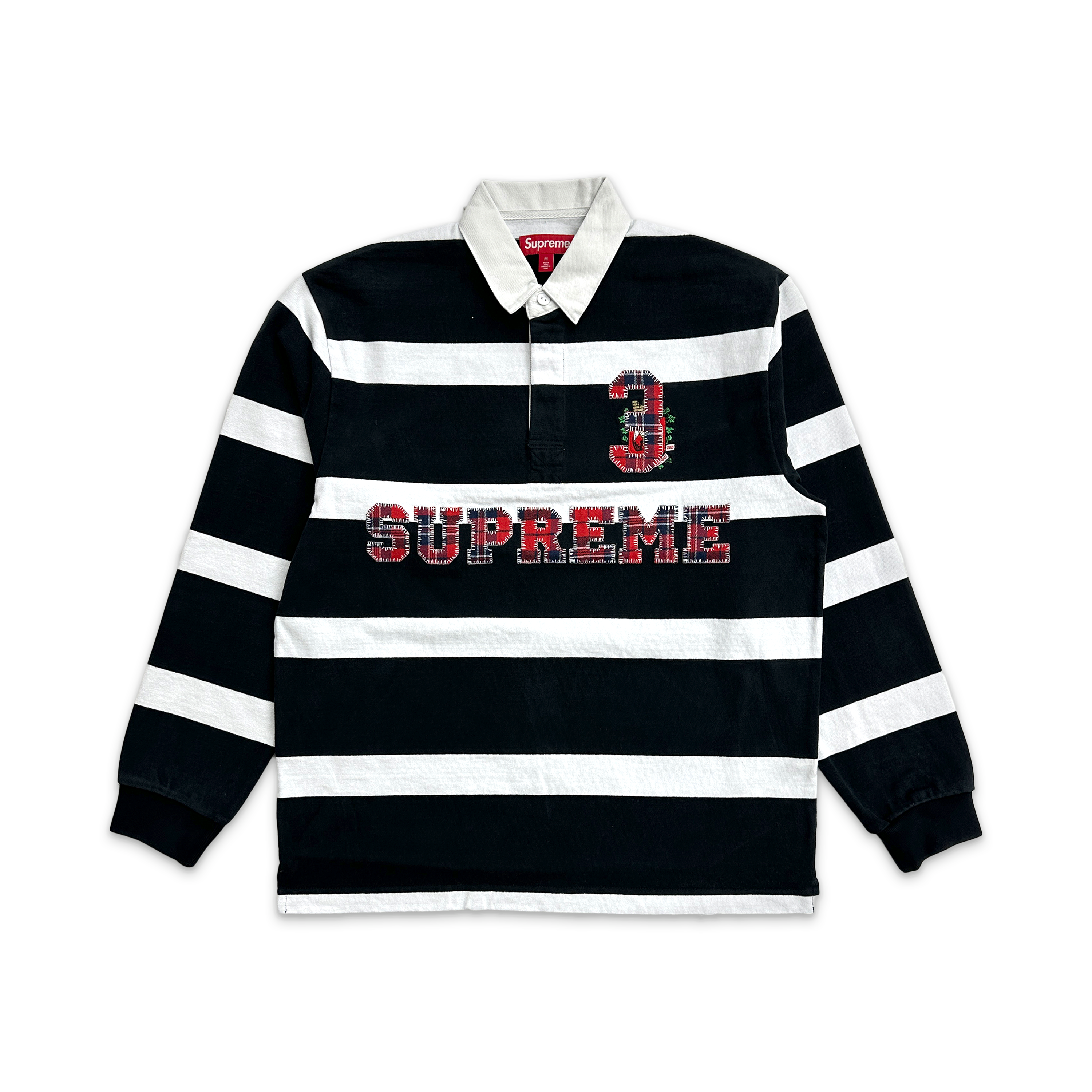 Supreme, Stripe Rugby FW25 "Black"