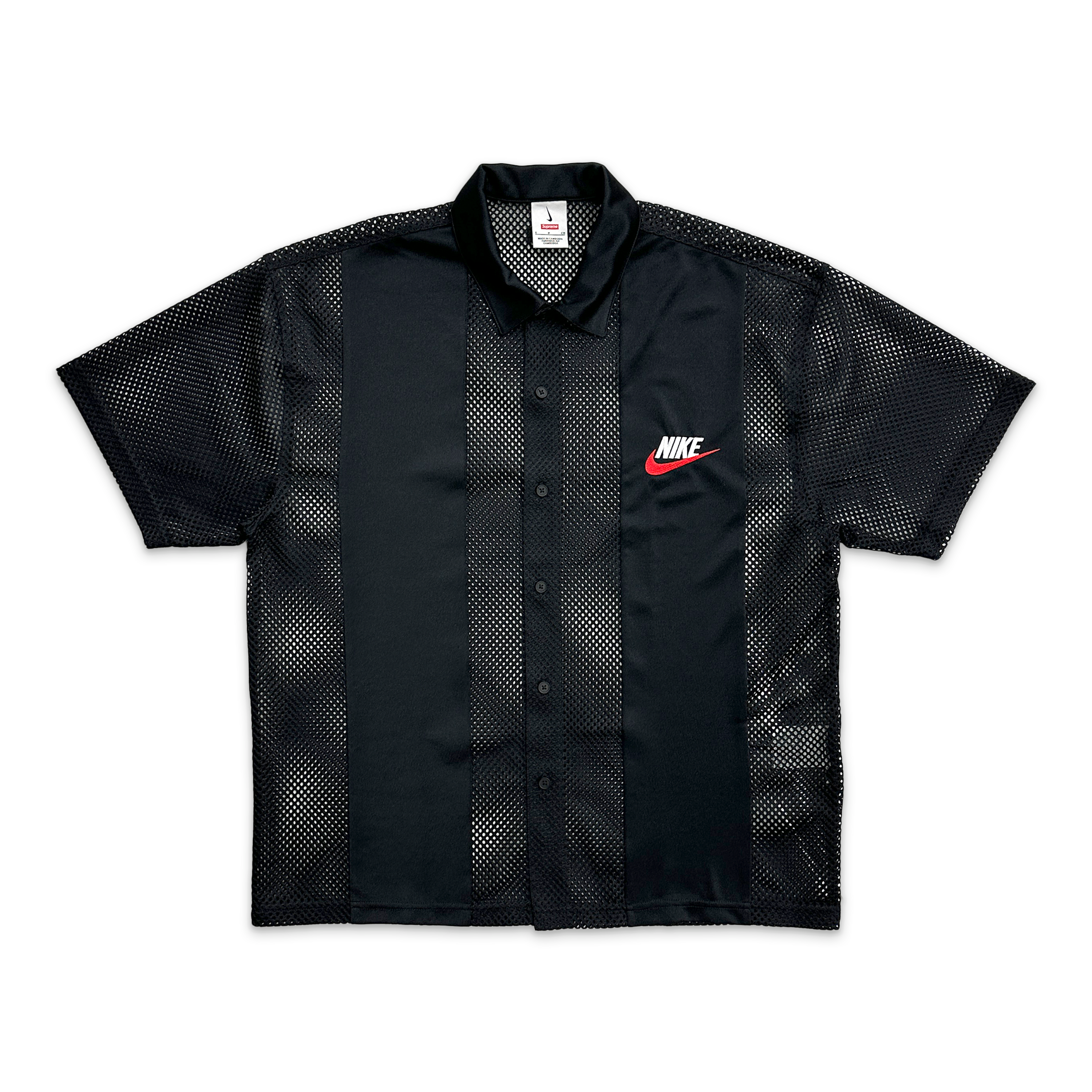 Supreme, x Nike Mesh S/S Shirt SS24 "Black"
