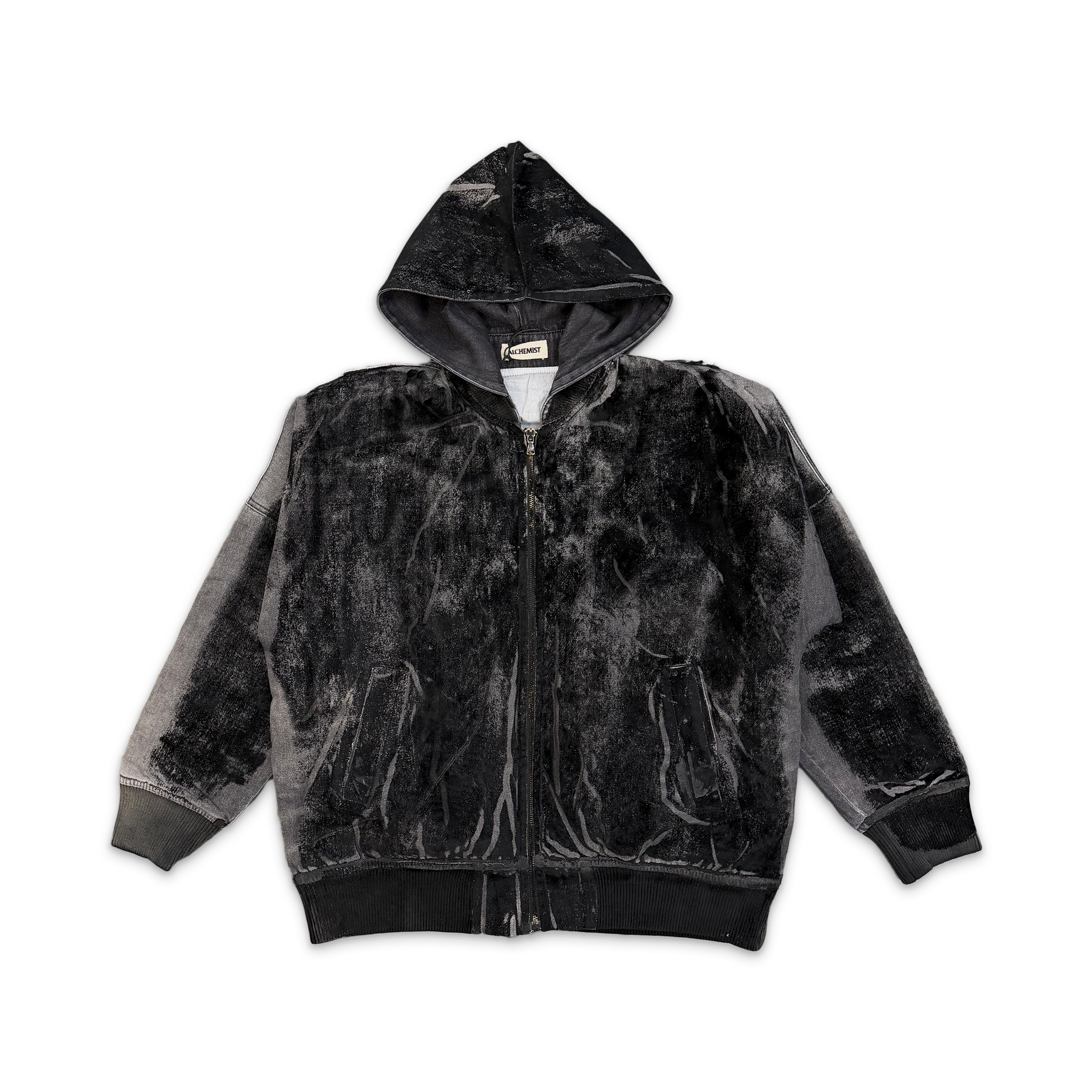 Alchemist, Teddy Jacket "Flocked Black"