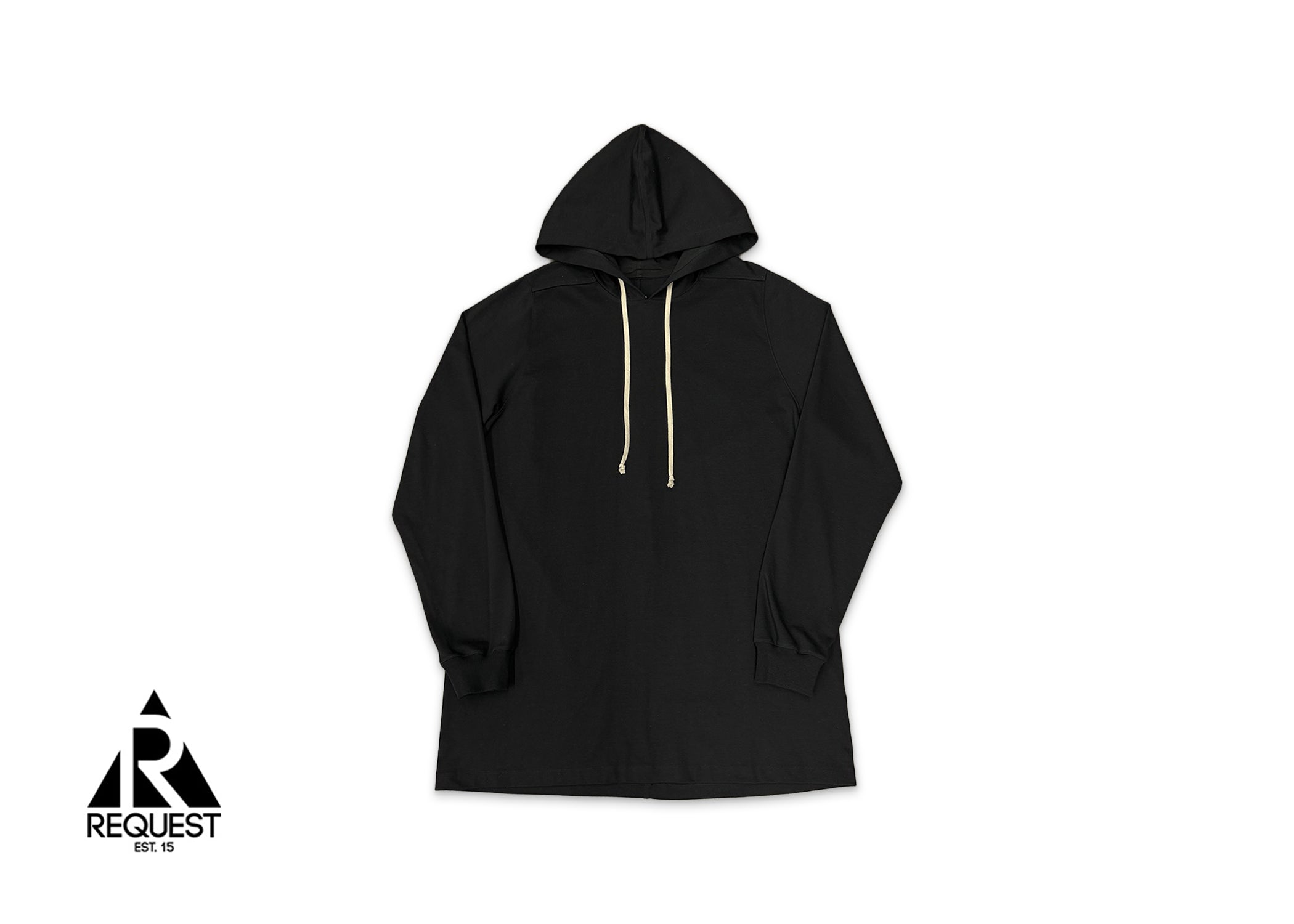 Rick Owens DRKSHDW, Popover Hoodie EDFU SS23 "Black"