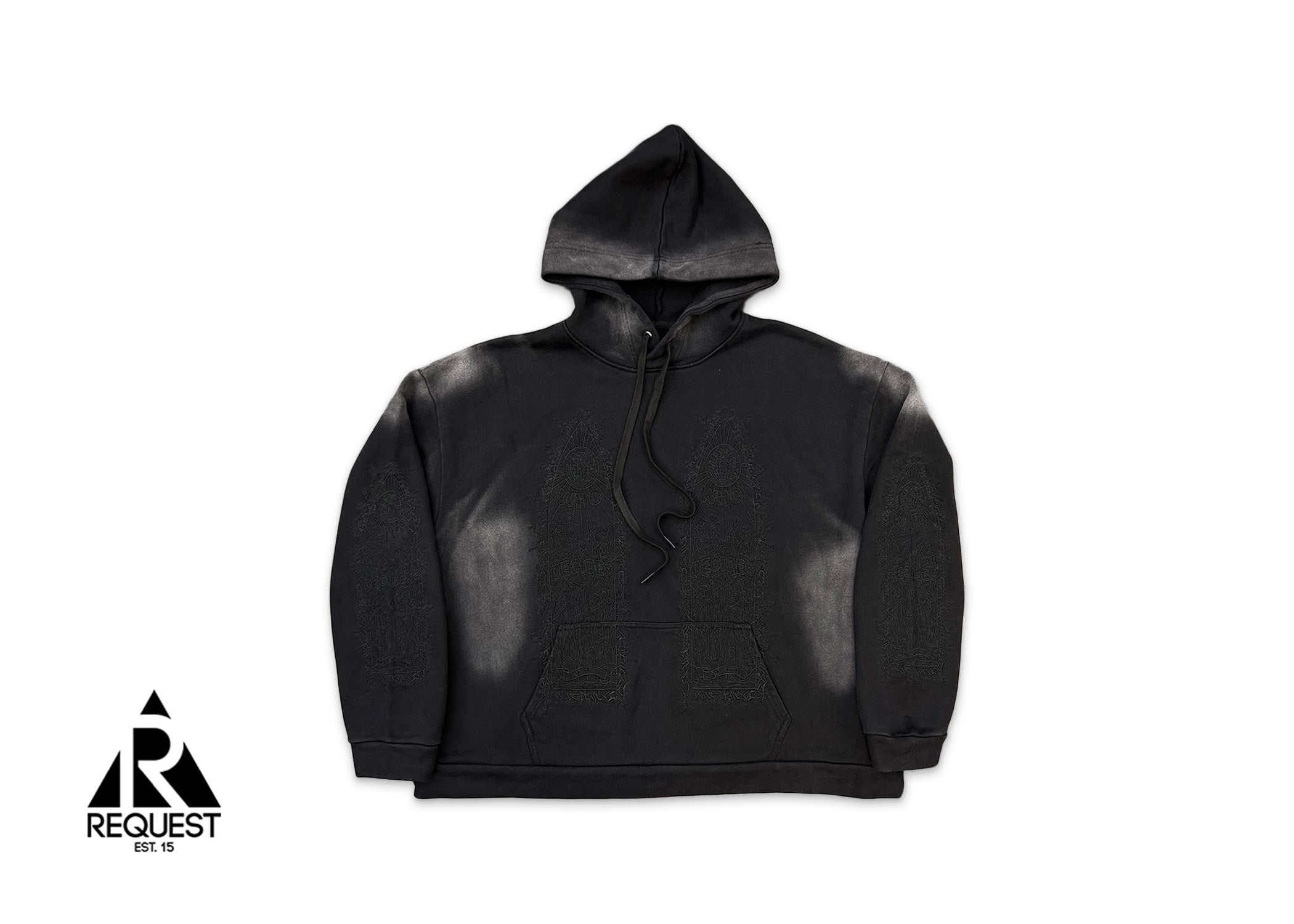 Who Decides War, Thorned Hooded Pullover "Vintage Grey"