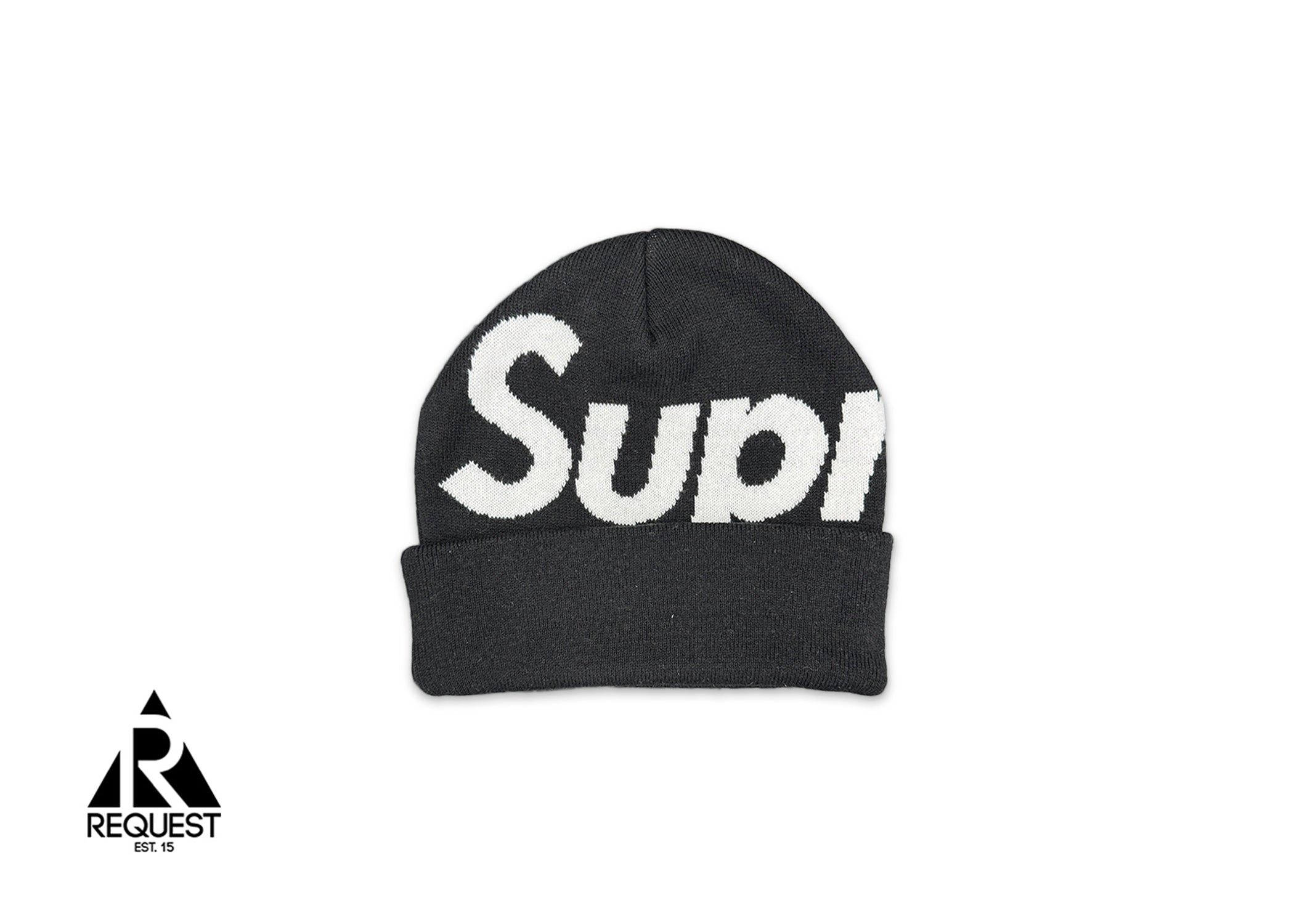 Supreme, Big Logo Beanie FW24 "Black"