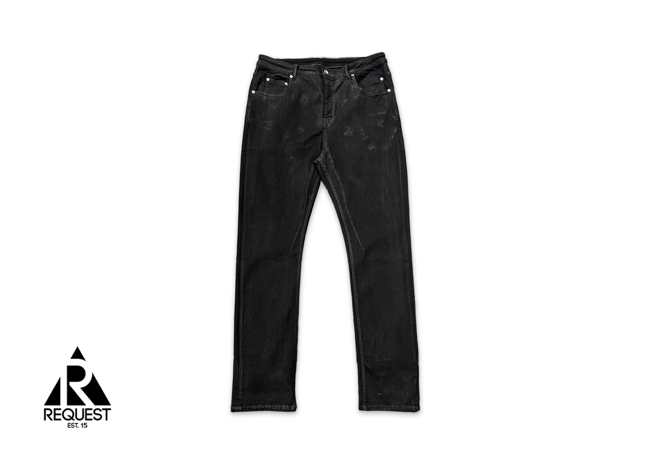 Rick Owens DRKSHDW, Detroit Cut Jeans "Black"