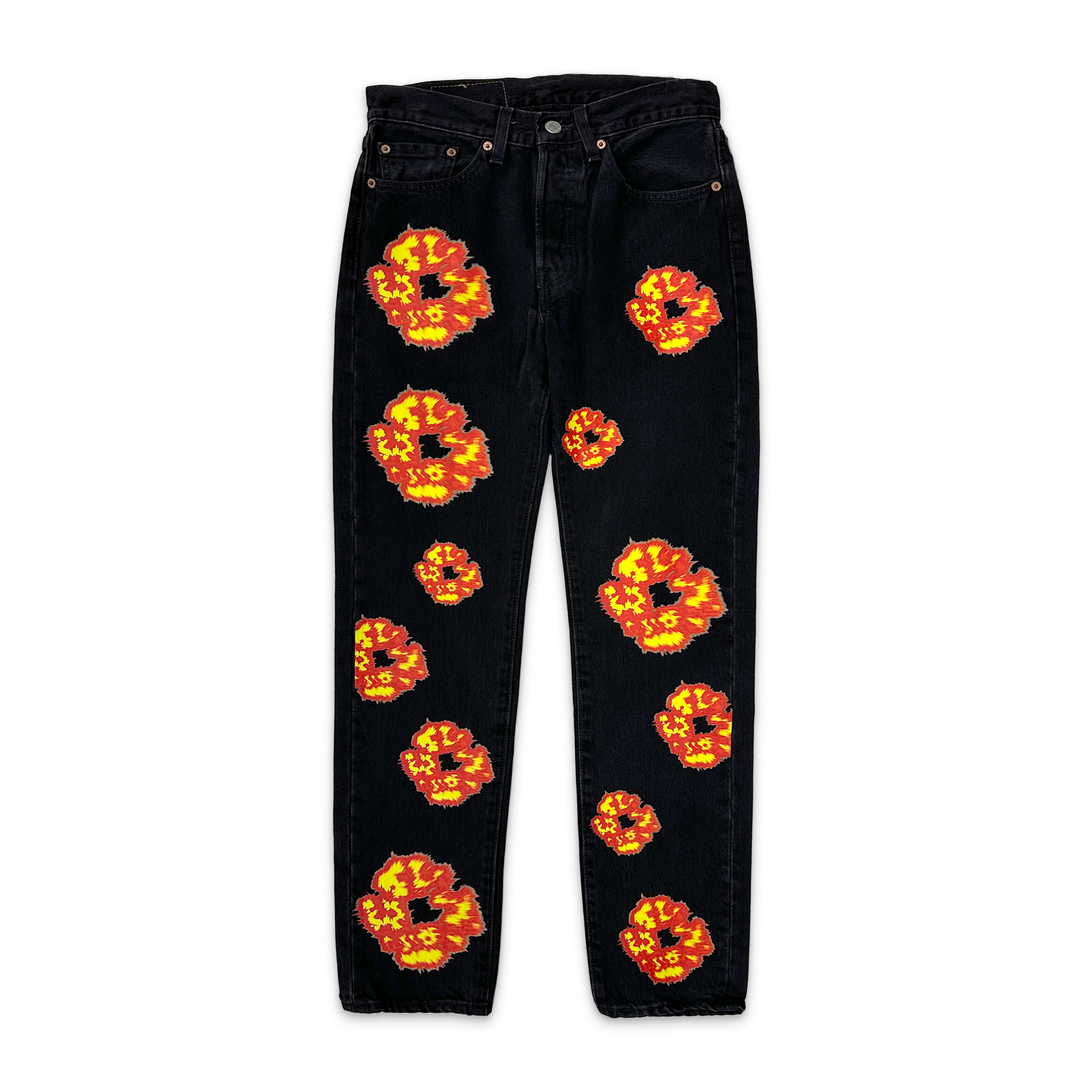 Denim Tears, x OffSet Cotton Wreath Denim "Black"