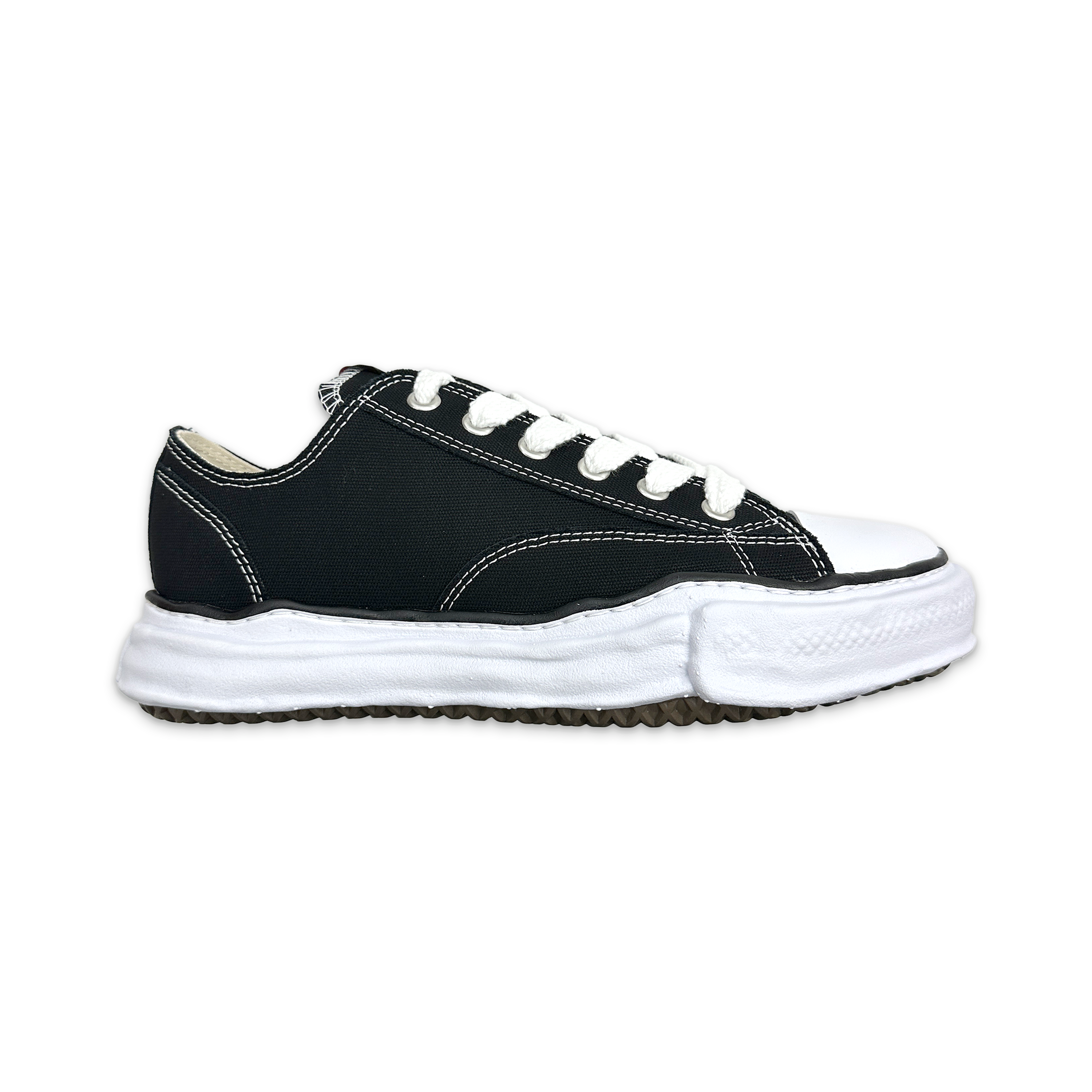 Maison Mihara Yasuhiro, Peterson Canvas Low OG Sole "Black"