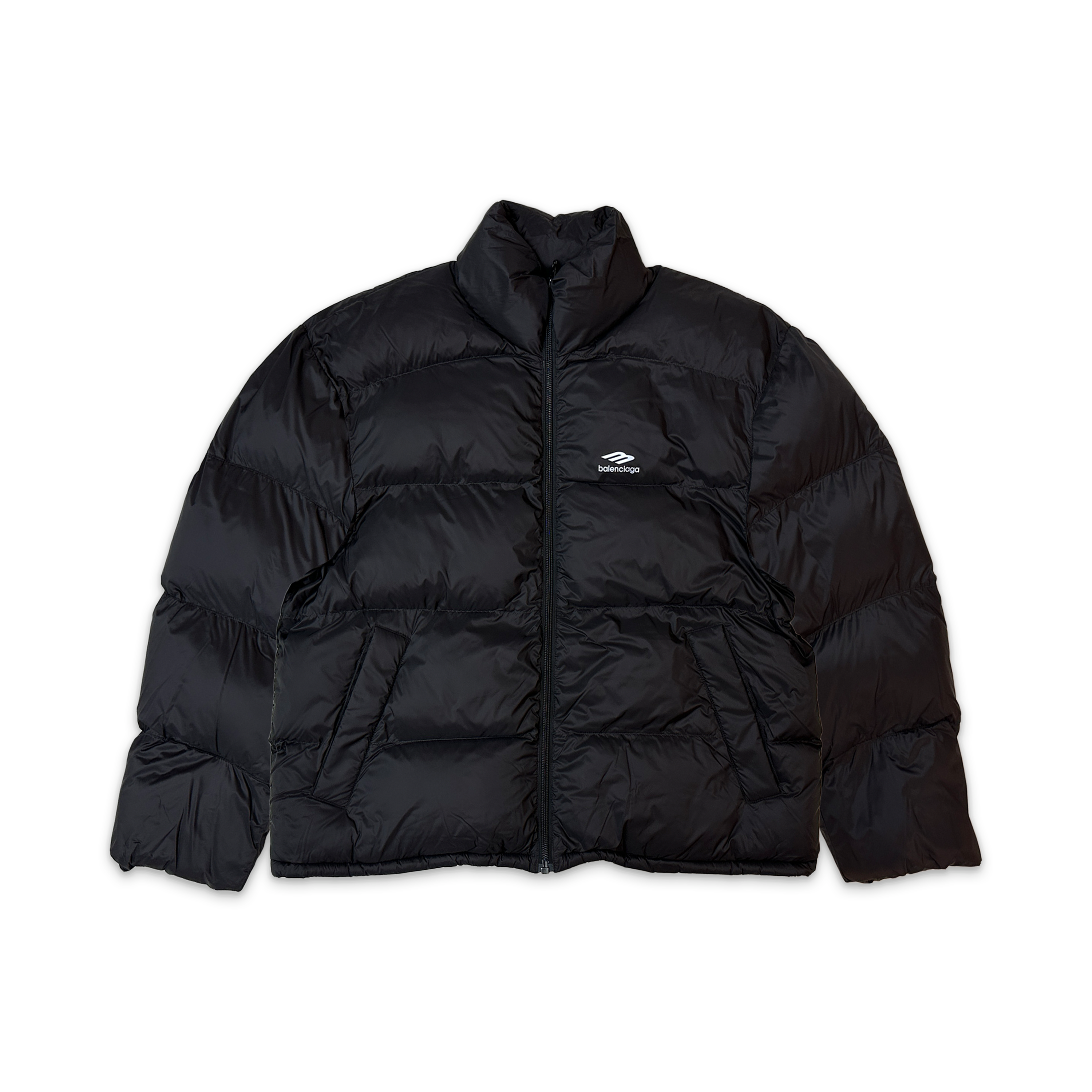 3B Sports Icon Puffer Jacket "Black"