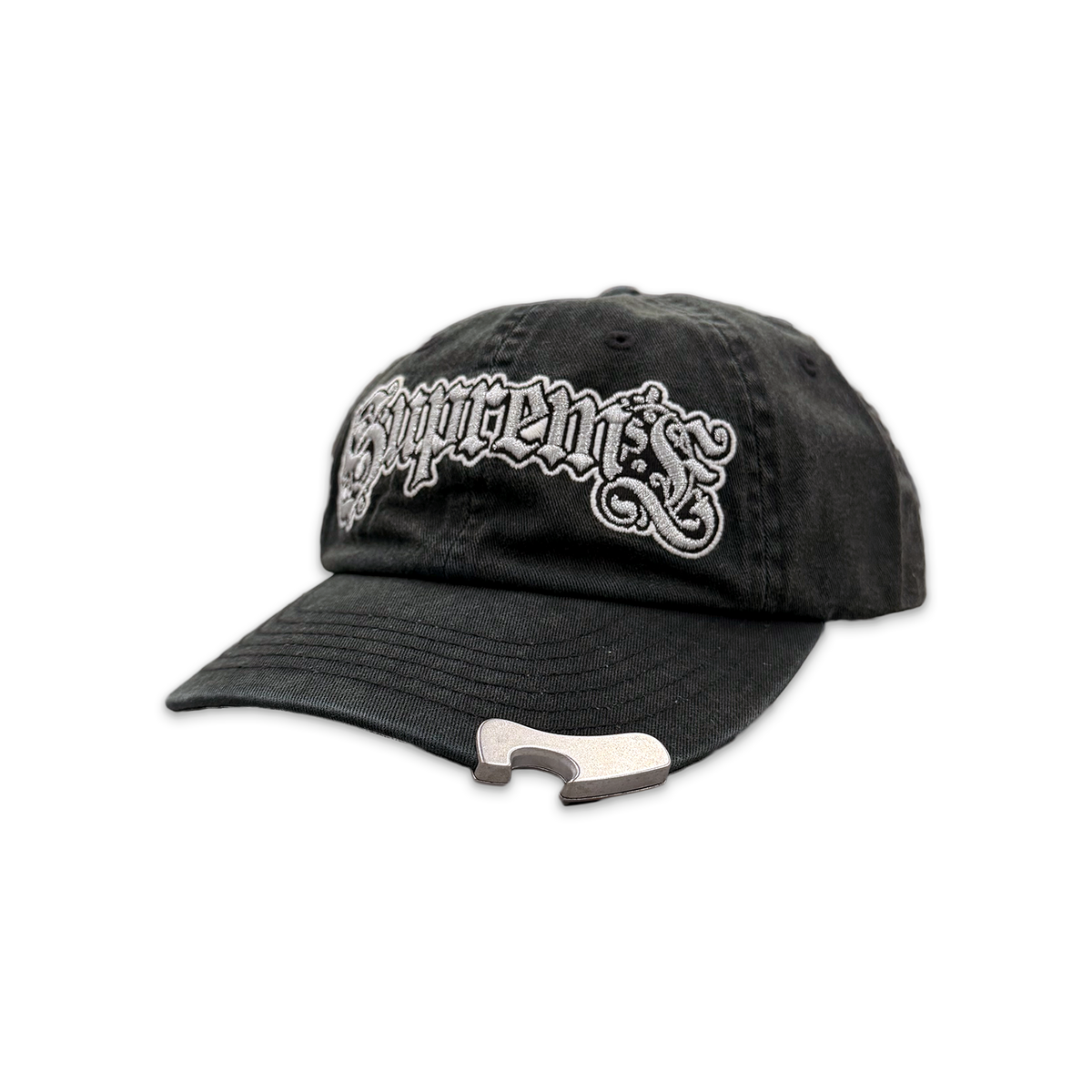 Supreme, Supreme Bottle Opener 6-Panel Hat "Black"