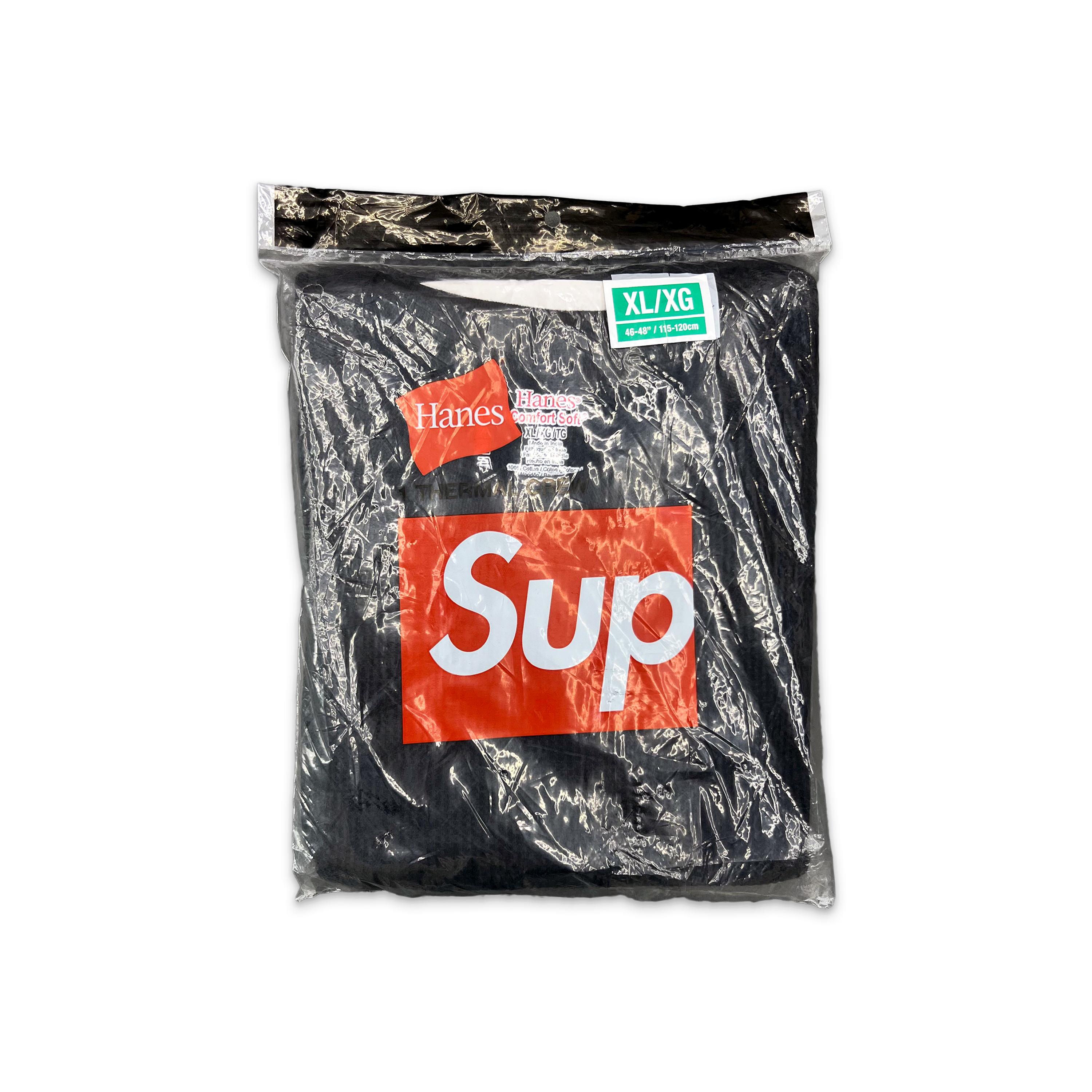 Hanes Thermal Crew "Black"