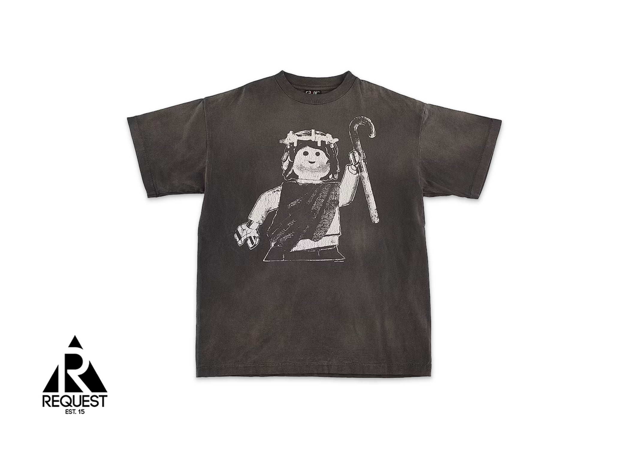 Saint Michael Block Tee "Vintage Black"