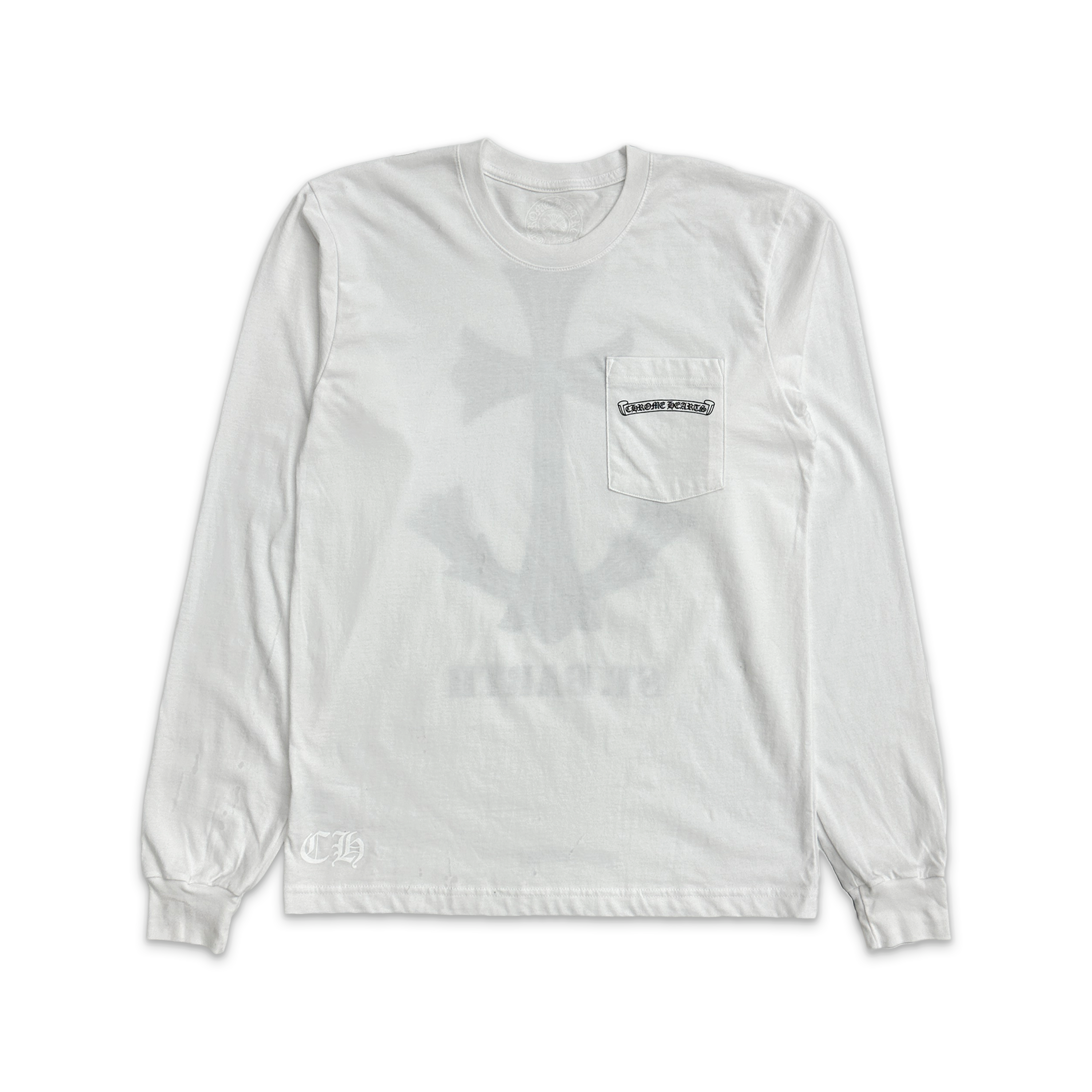 Anchor Cross St. Barths Exclusive L/S Tee "White"