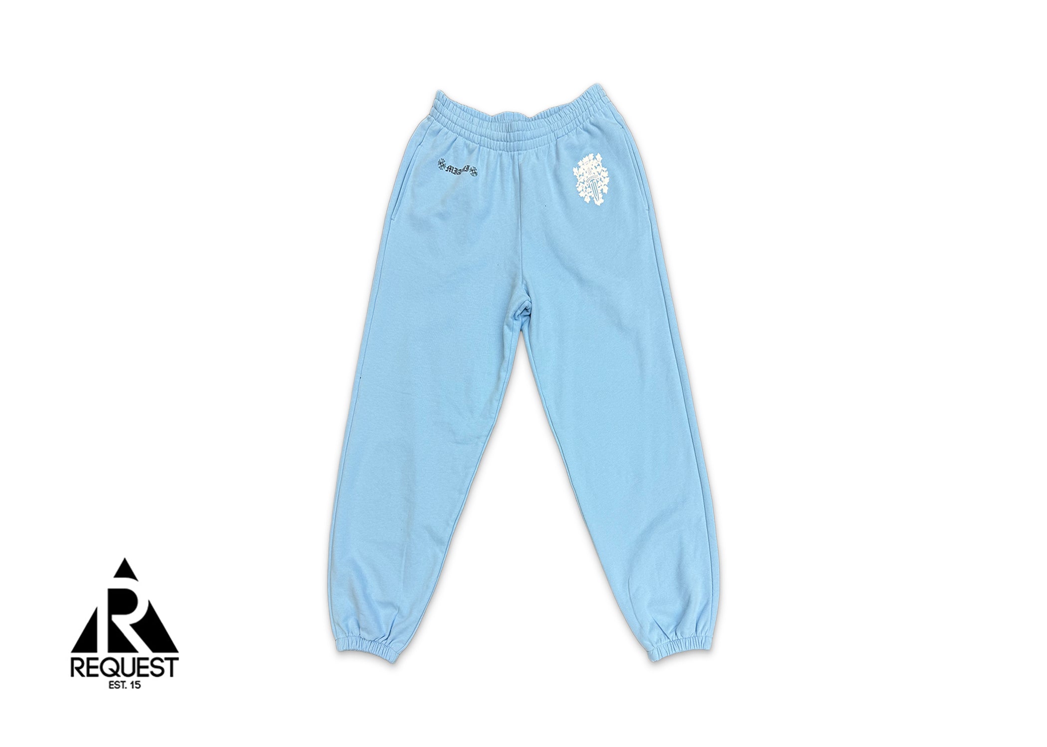 Chrome Hearts Dagger Sweatpants Miami Art Basel Exclusive "Baby Blue"