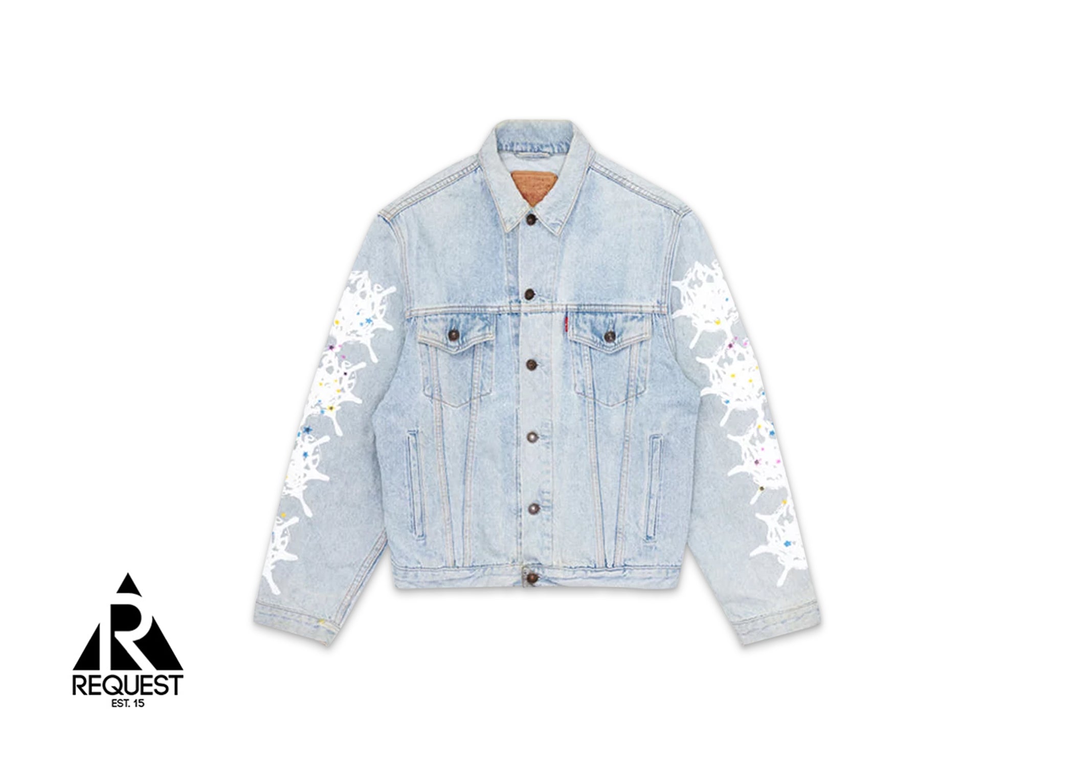 Sp5der Vintage Web Trucker Jacket "Denim"
