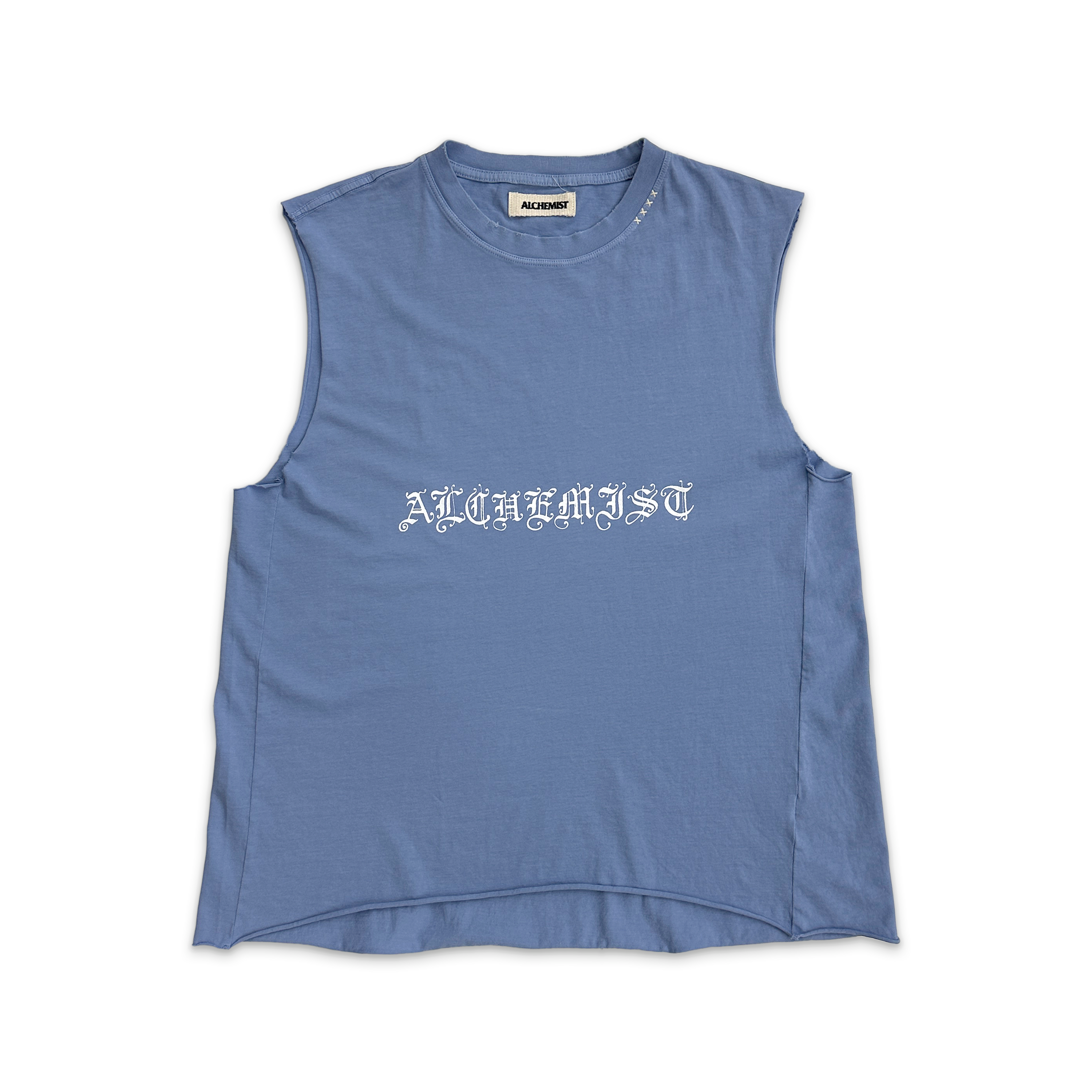 Gothic Muscle Tee "Light Blue"