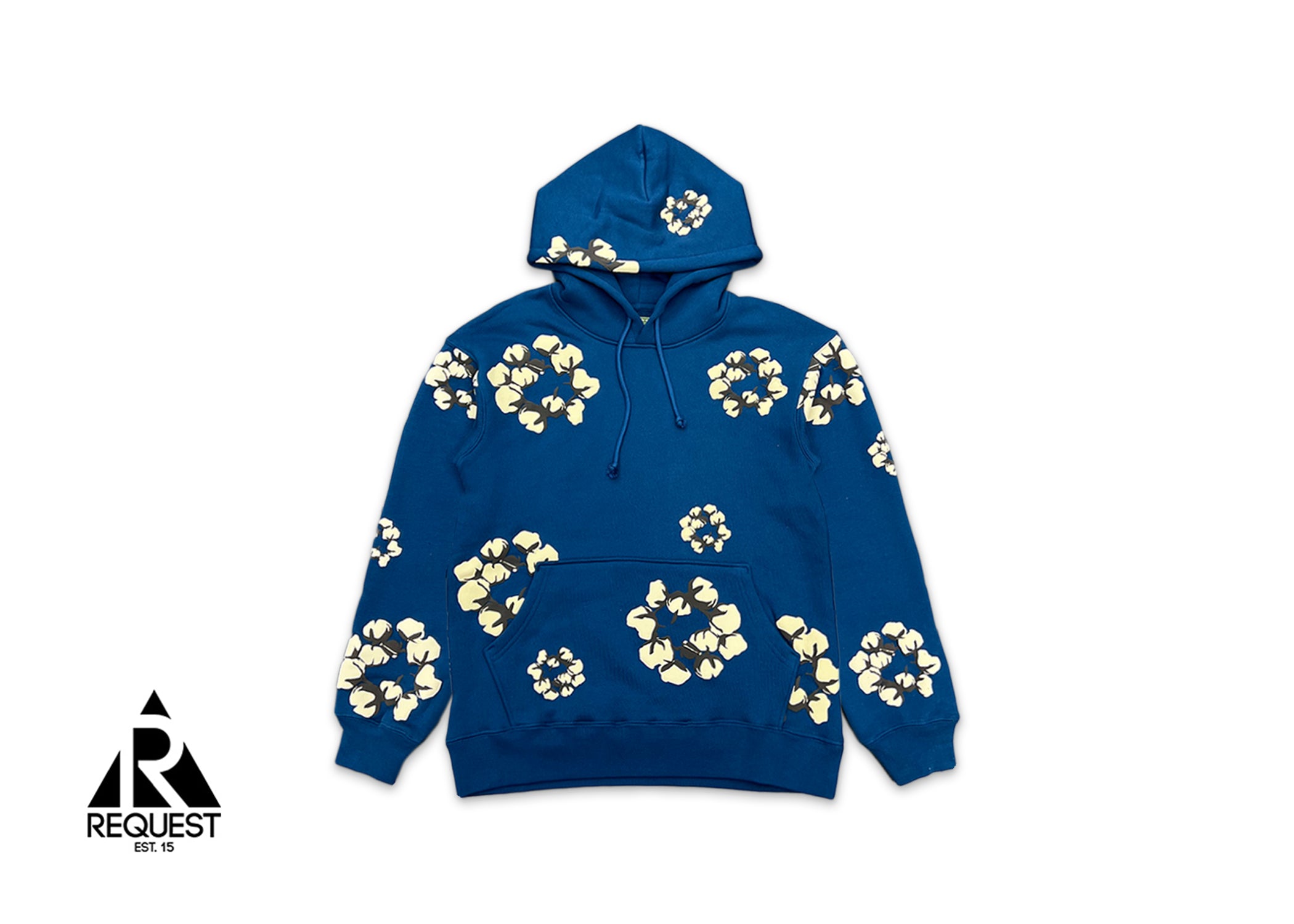 Denim Tears, x CPFM Cactus Tears Wreath Hoodie "Navy"