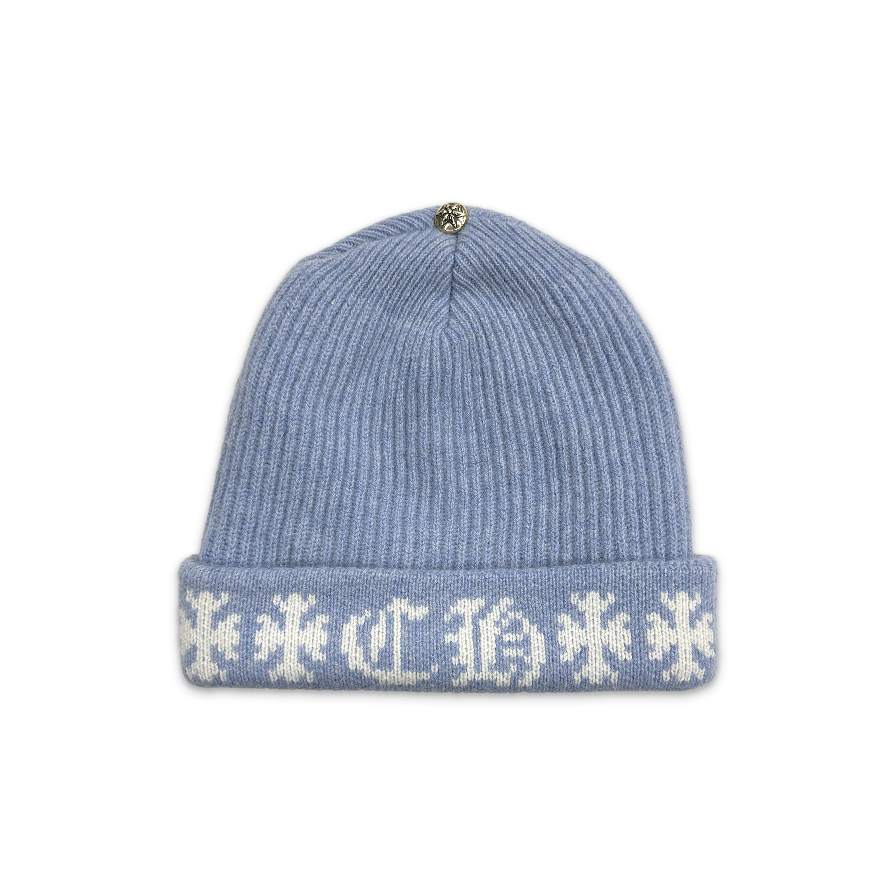 Big Daddy Cashmere Beanie "Light Blue"