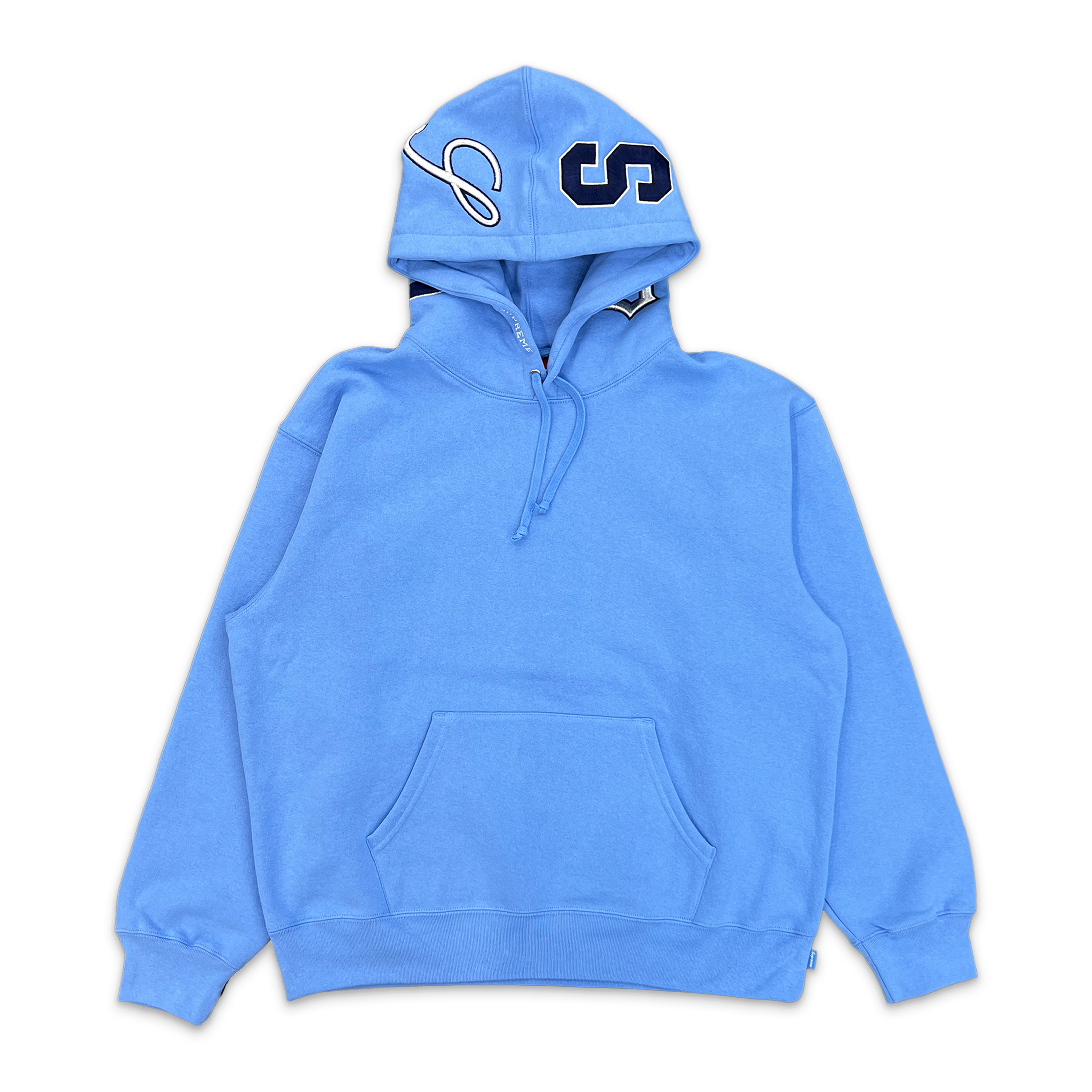 Supreme, Multi S Logo Hooded Sweatshirt "Blue"