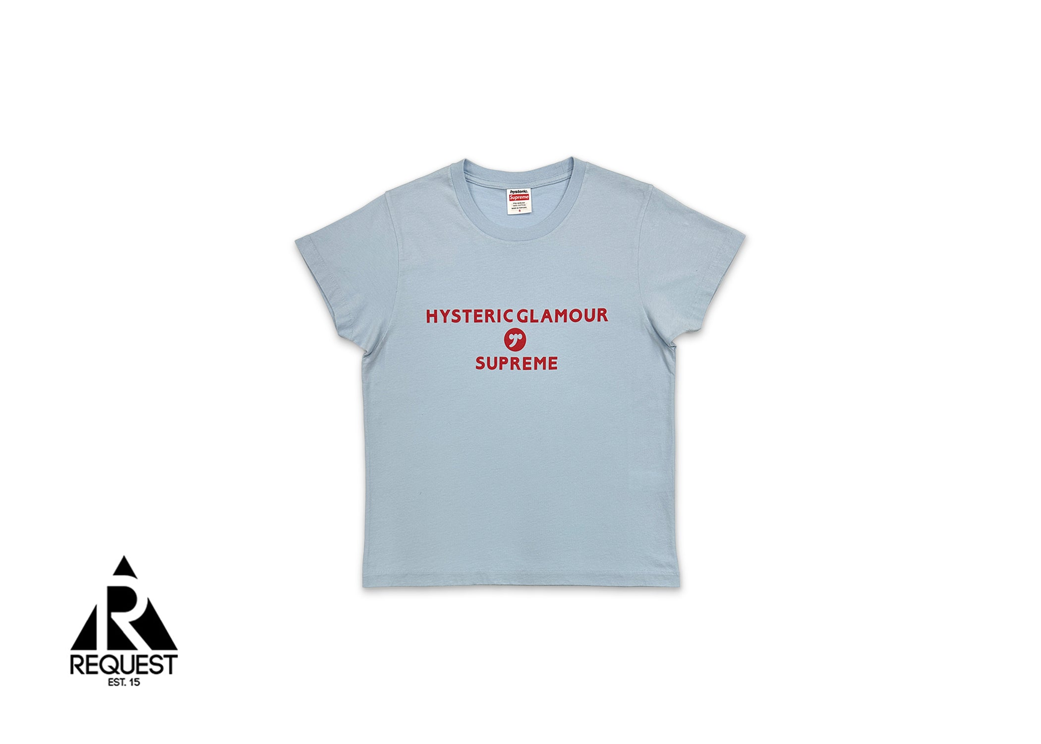 Supreme, Hysteric Glamour Baby Tee "Light Blue" (W)