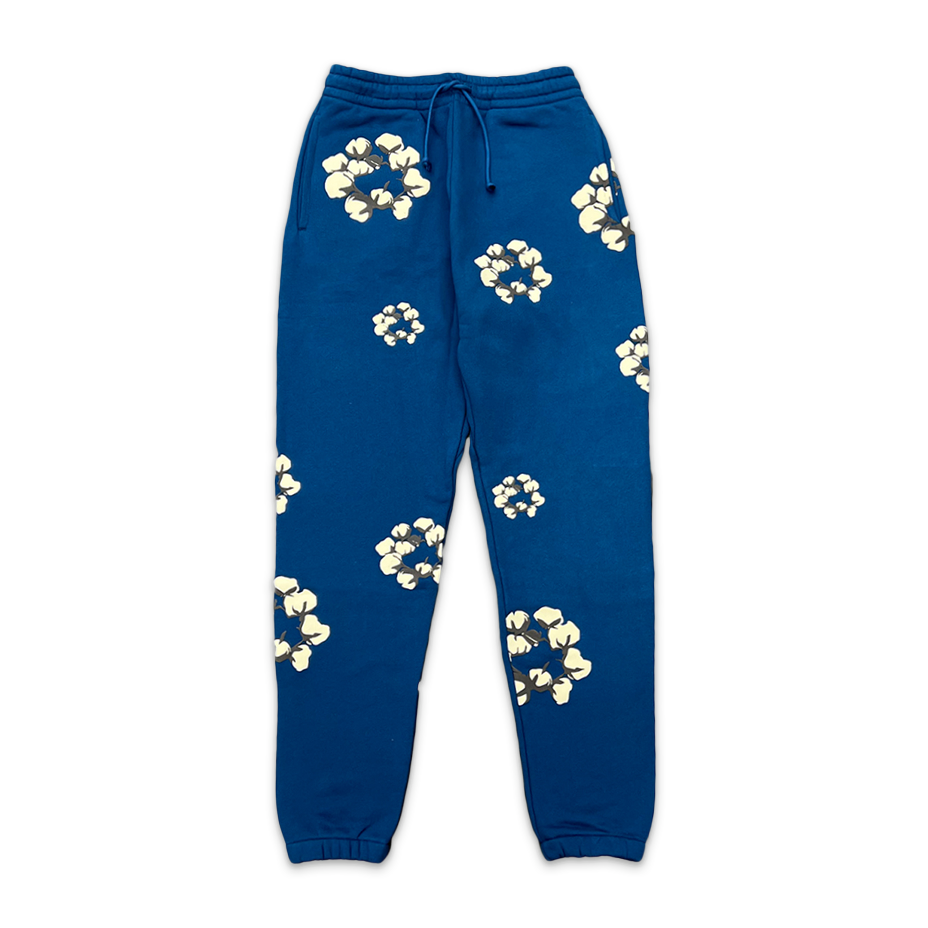 Denim Tears, x CPFM Cactus Tears Wreath Sweatpants "Navy"