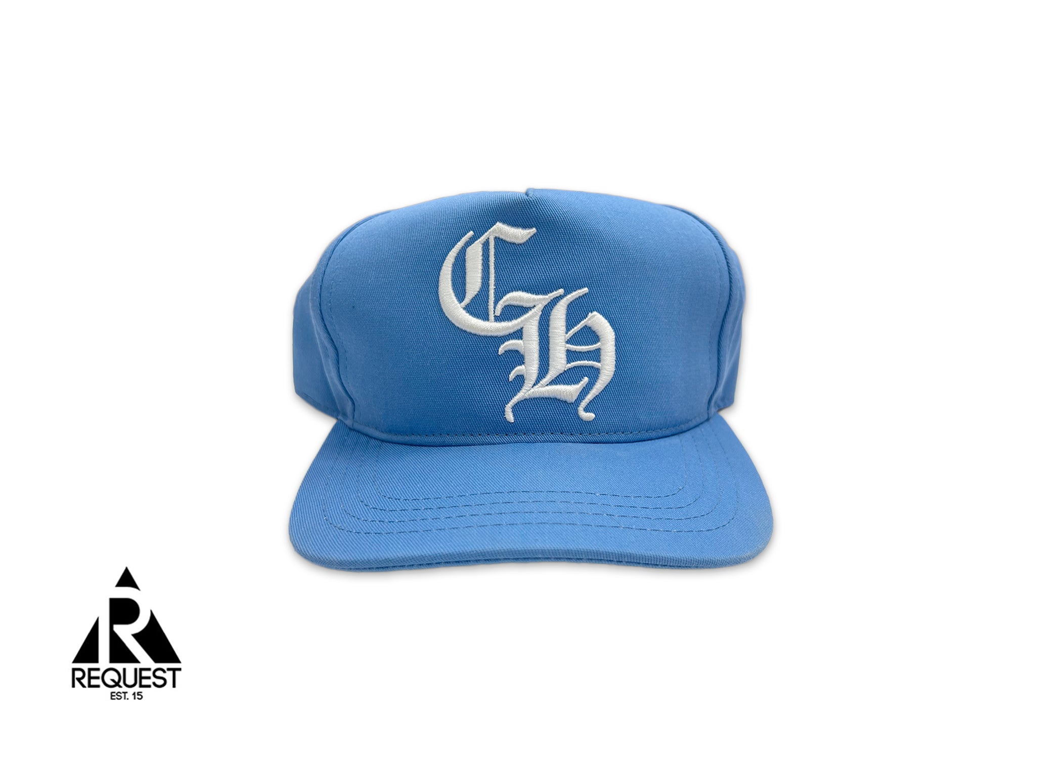 Chrome Hearts, Baseball Snapback Hat "Baby Blue"