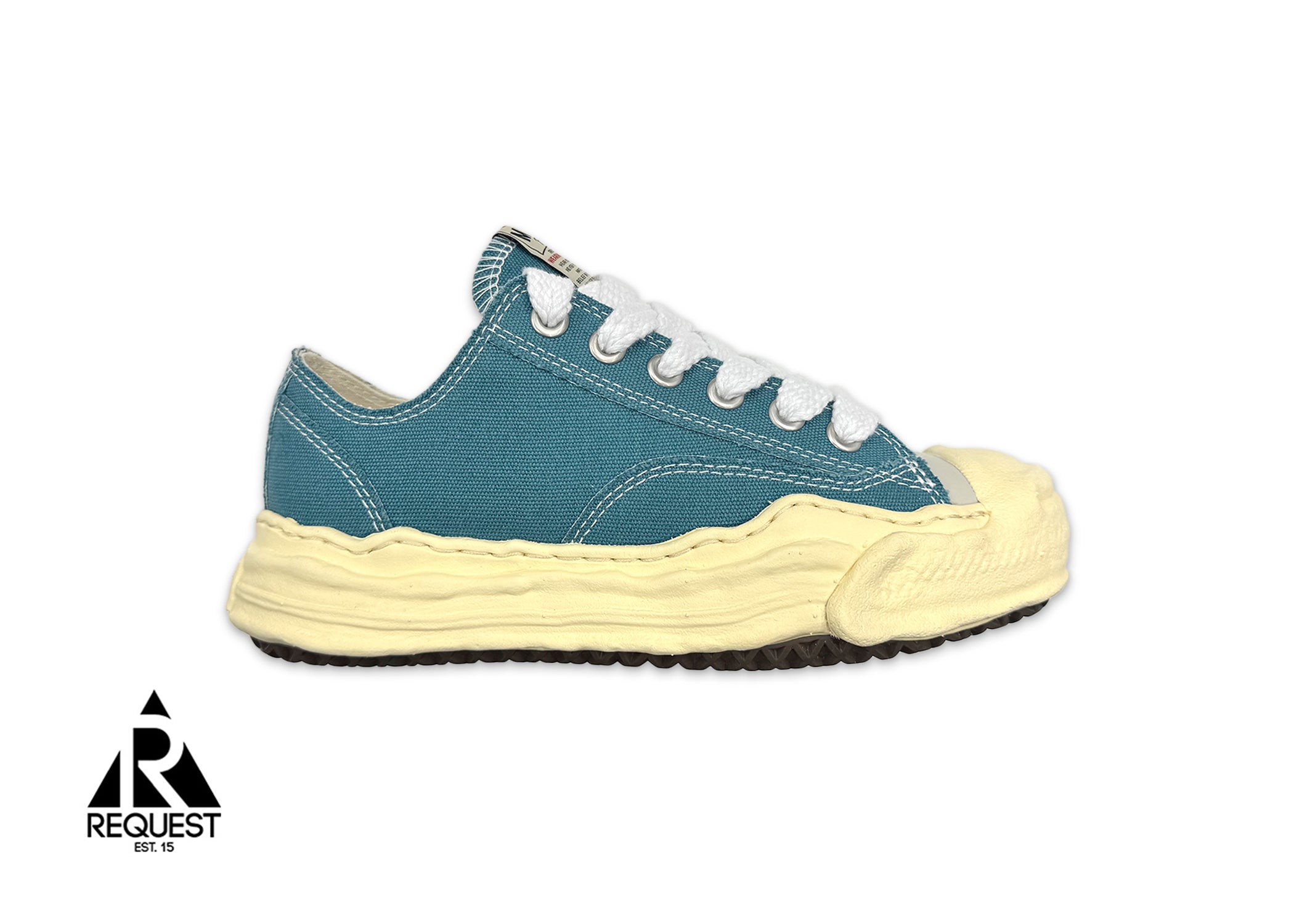 Maison Mihara Yasuhiro, Hank Vintage Sole Canvas Low "Blue"