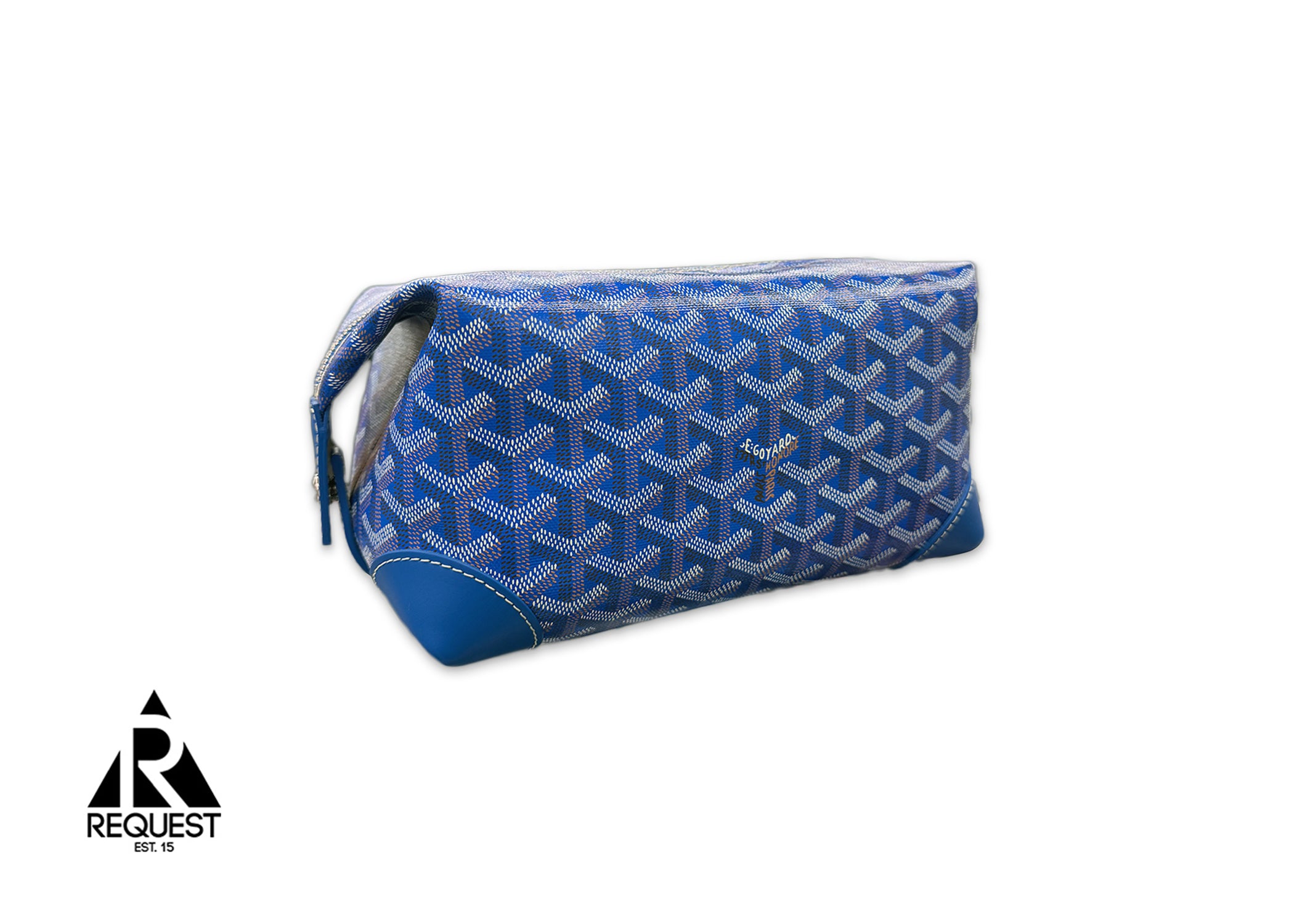 Goyard, Bowling 25 Toiletry Bag "Blue"